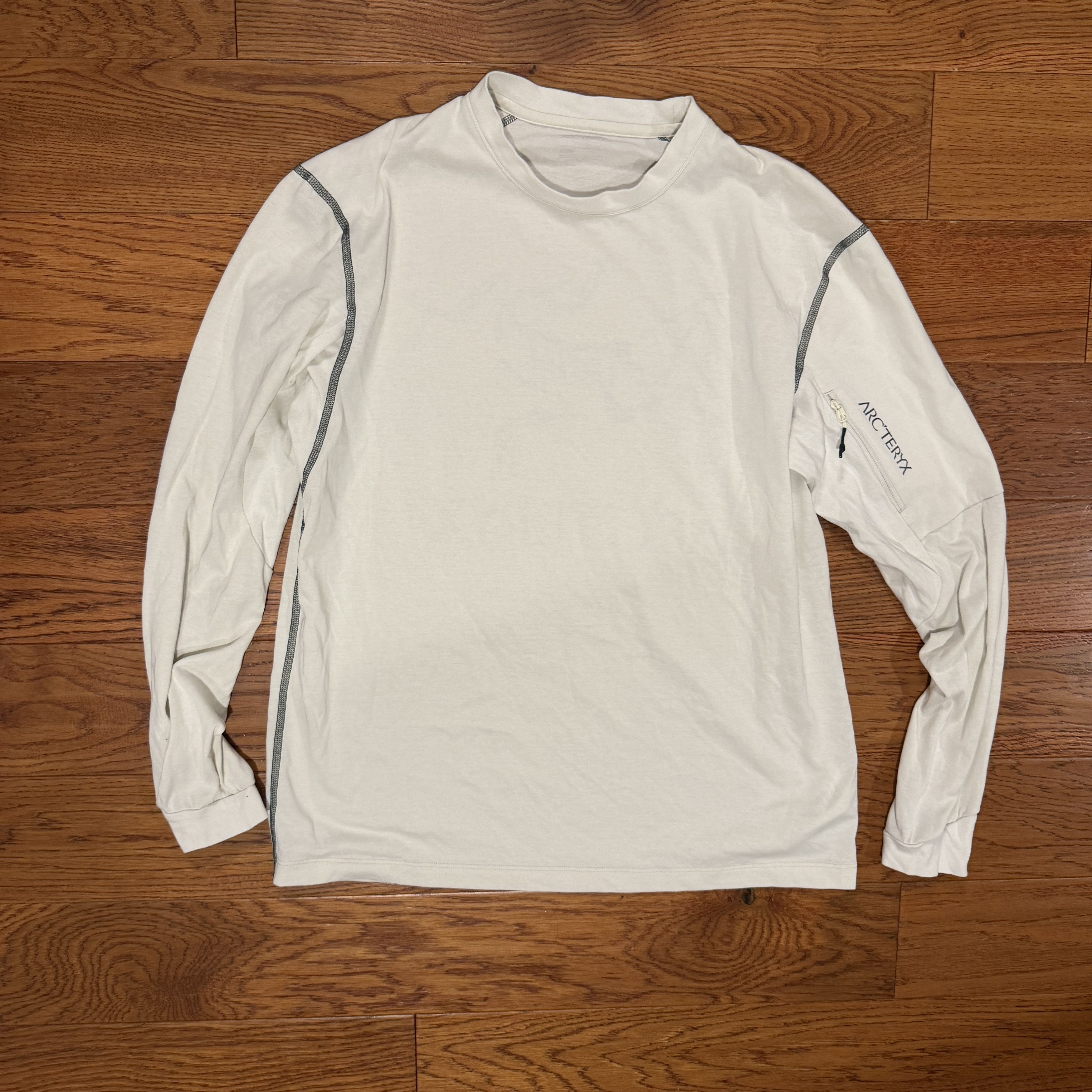 Arc'teryx System_A Copal LS T-Shirt, Chalk Size US M / EU 48-50 / 2 - 3 Thumbnail