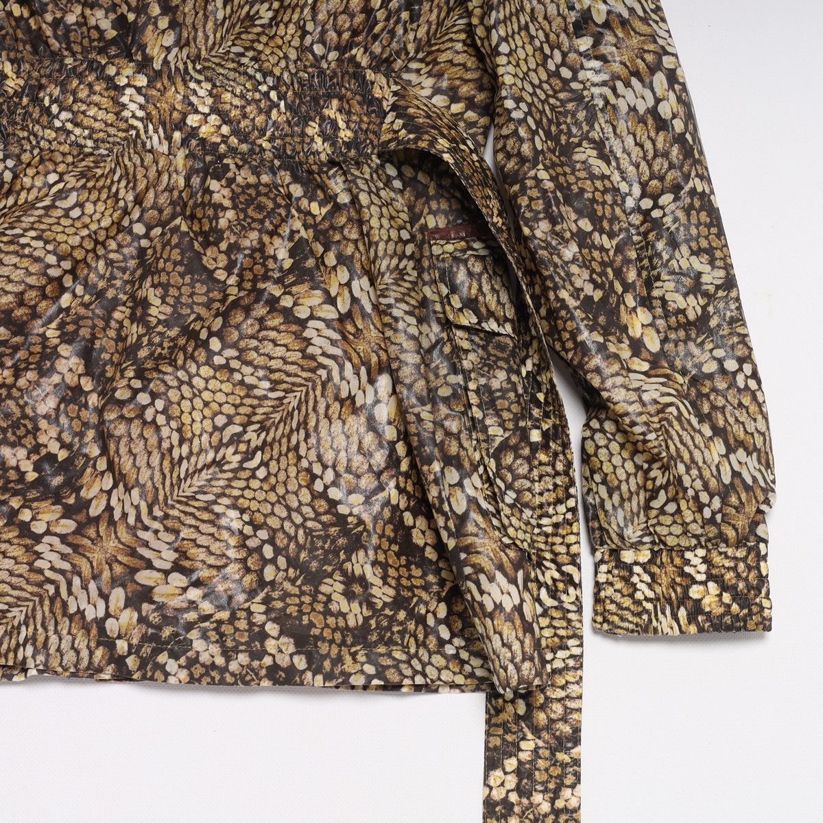 Just Cavalli Just Cavalli Roberto Nylon Light Zip Jacket Printed Pattern Size XS / US 0-2 / IT 36-38 - 12 Thumbnail
