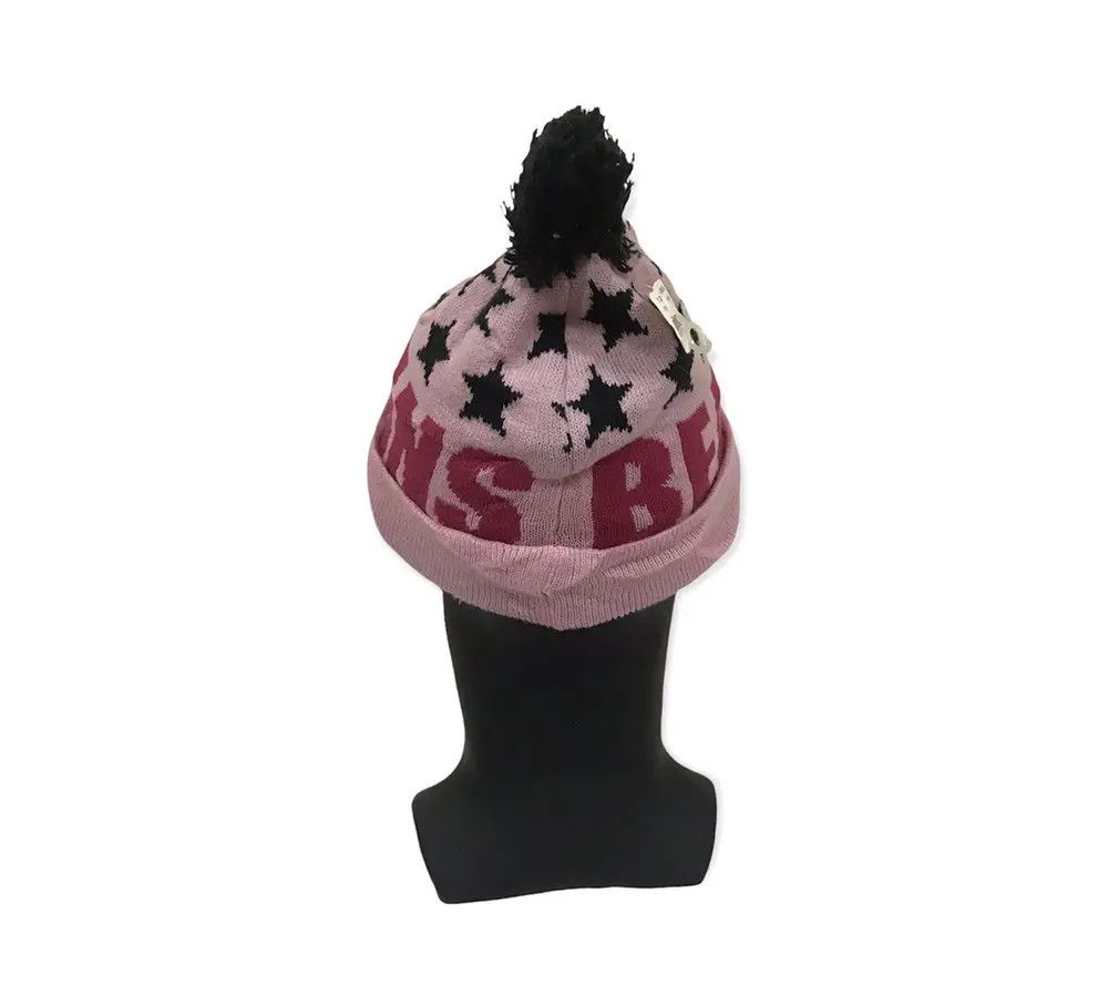 Japanese Brand Bean Bobble Beanie Hat Size ONE SIZE - 4 Thumbnail