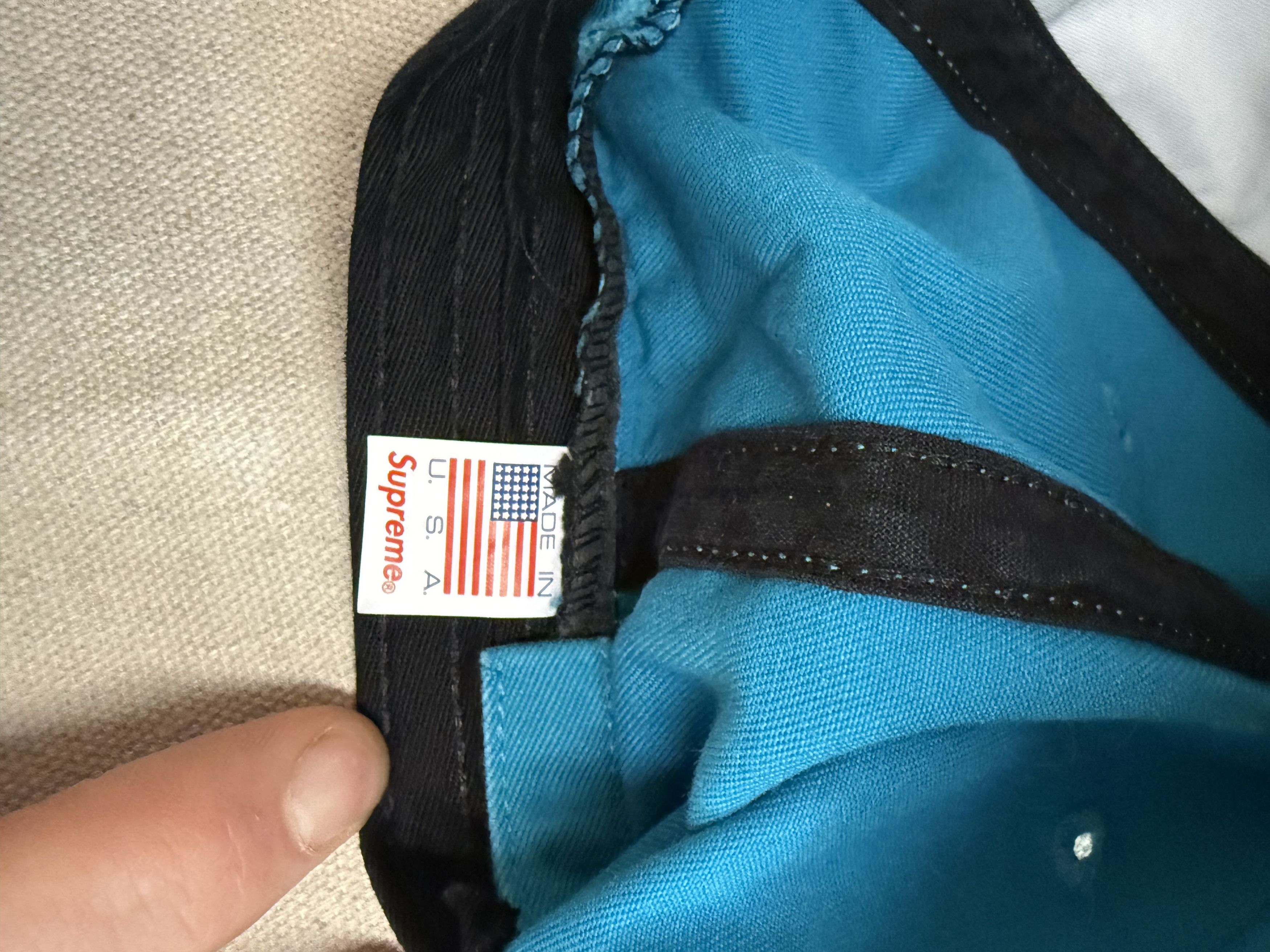 Supreme Supreme Compact Logo 6-Panel F/W17 Size ONE SIZE - 3 Thumbnail