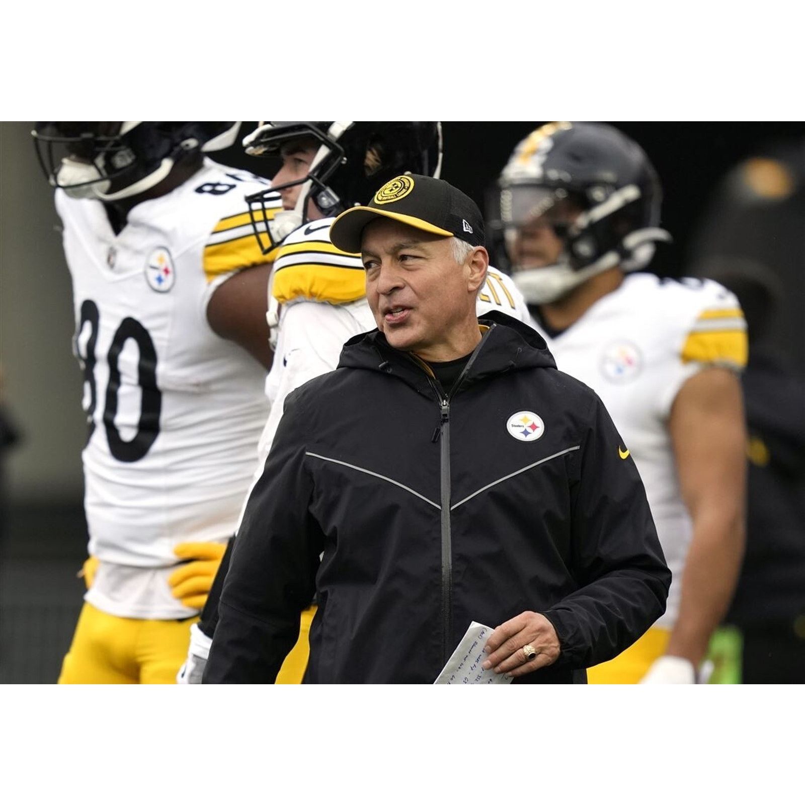 Nike Pittsburgh Steelers Nike Team Issued Circuit Pullover Sz L Size US L / EU 52-54 / 3 - 14 Thumbnail