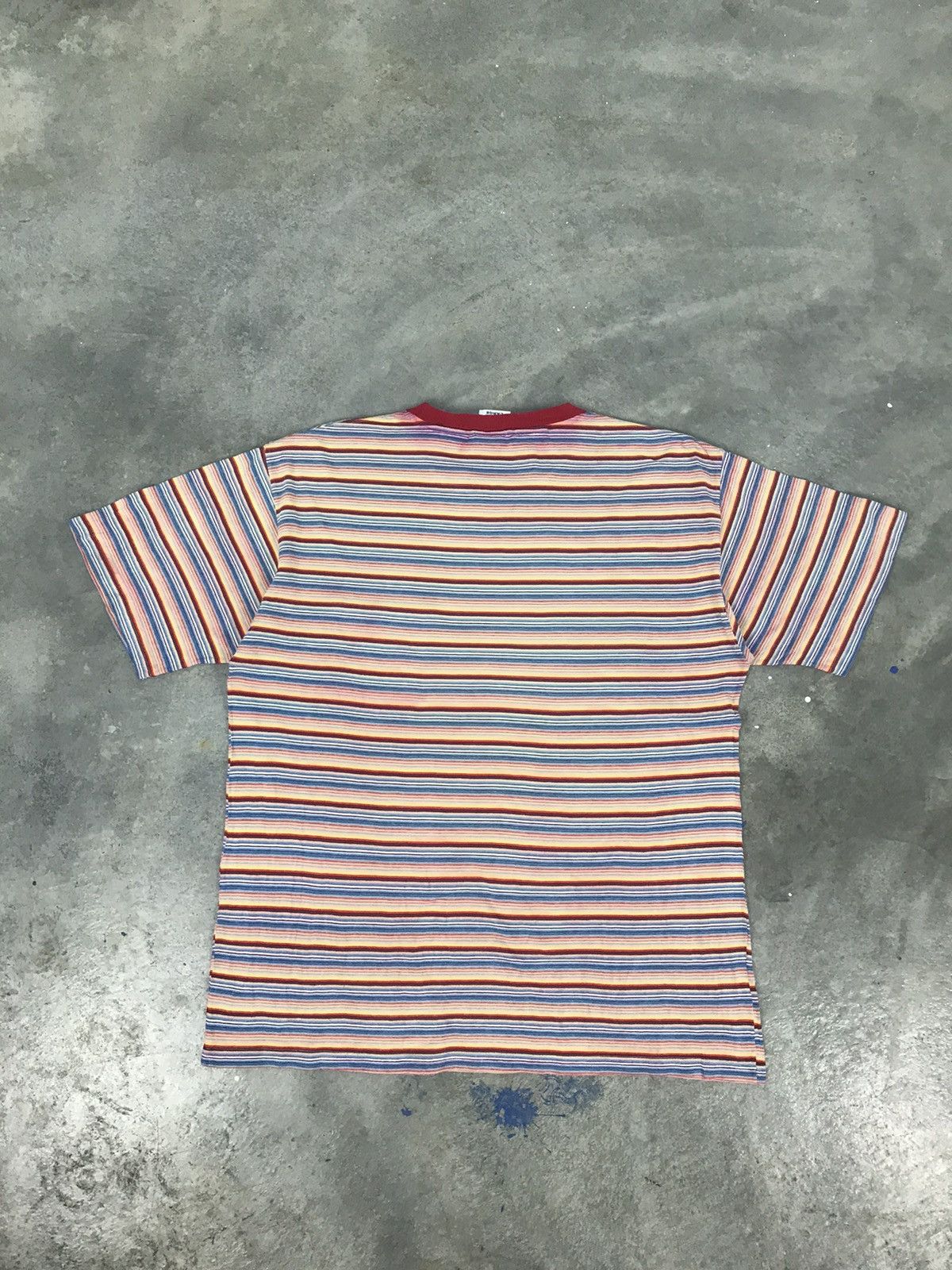 Big John Vintage Big John Stripes Pocket Tee Size US L / EU 52-54 / 3 - 6 Thumbnail