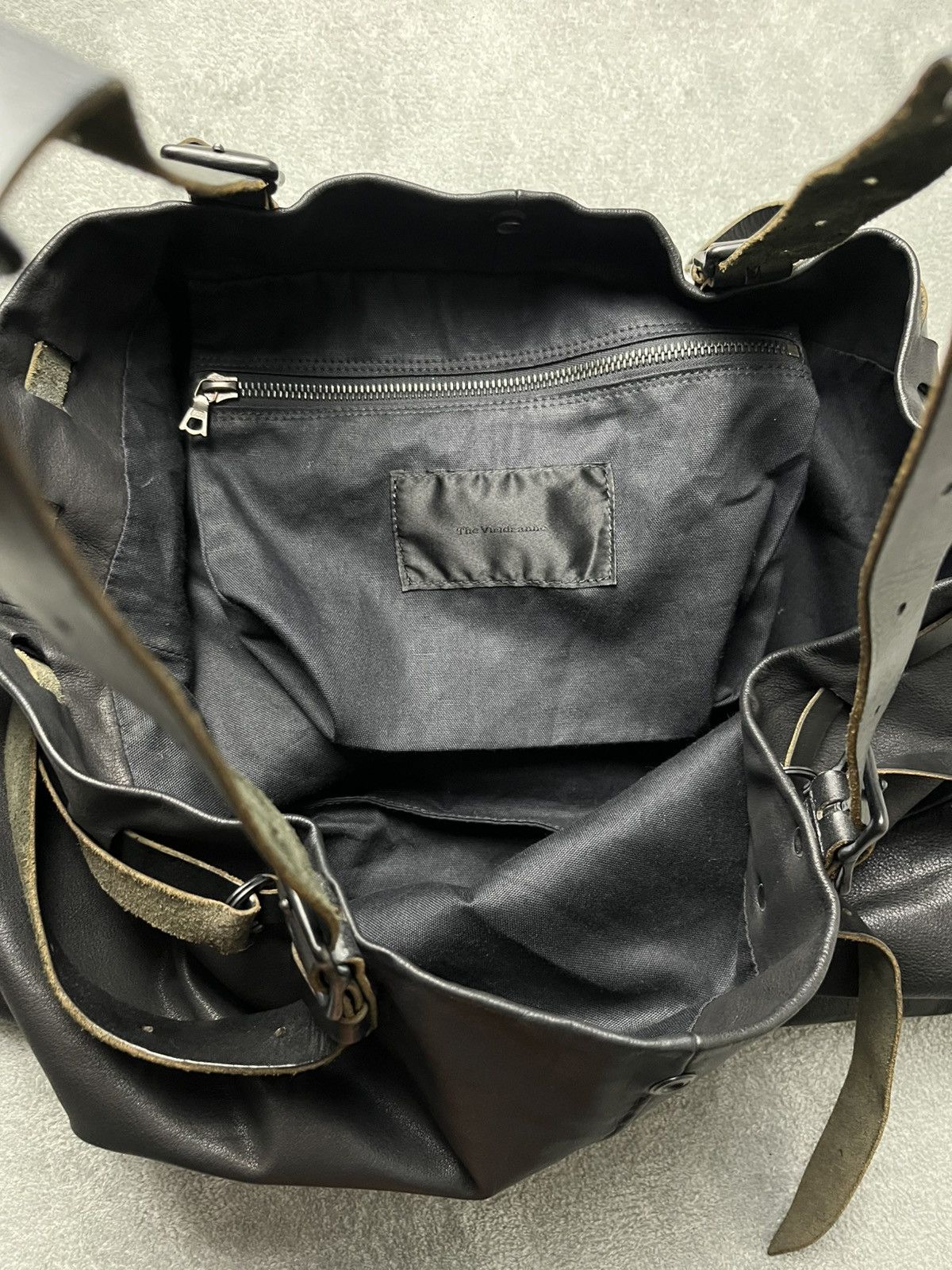 The Viridi-anne The Viridi-Anne - Leather 2-way Crossbody/Tote bag Size ONE SIZE - 9 Thumbnail