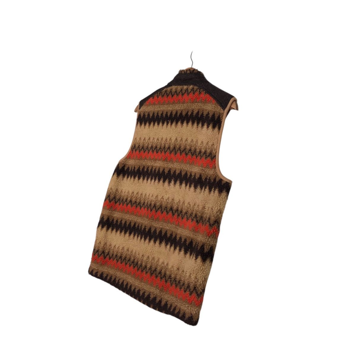 Japanese Brand 📌Vintage Vest Navajo Native Design Neo Fleece Issey Miyake Size US L / EU 52-54 / 3 - 11 Thumbnail
