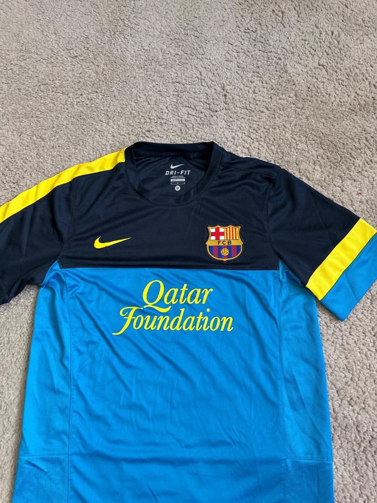Nike BARCELONA 2012/13 TRAINING FOOTBALL SHIRT NIKE SOCCER JERSEY Size US M / EU 48-50 / 2 - 3 Thumbnail