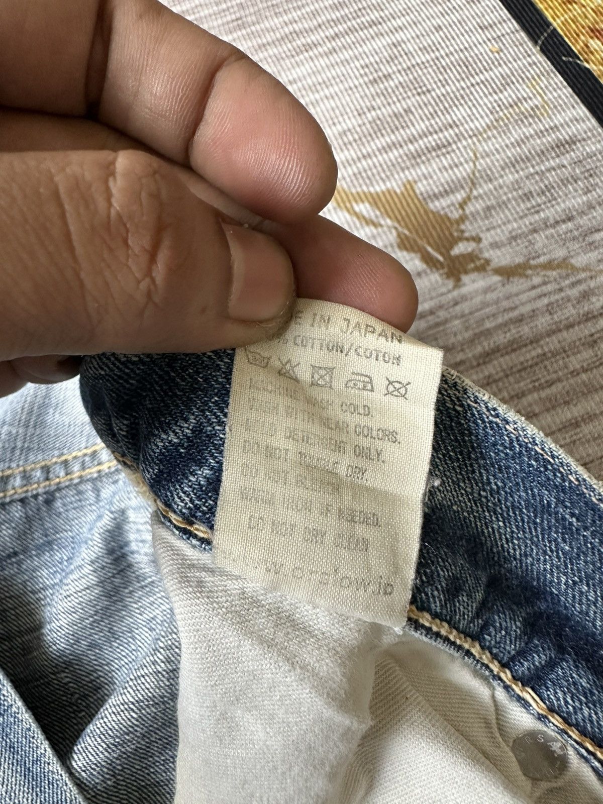 Orslow Orslow Japan Selvedge Faded Blue Denim Size US 30 / EU 46 - 19 Thumbnail