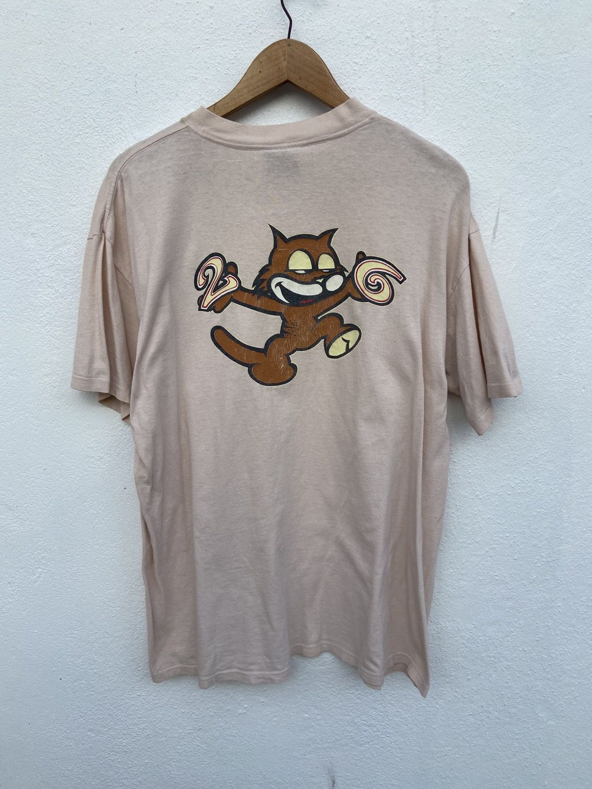 Hook-Ups 🔥 Vtg 90s Vintage Hooks up 26 Red t shirt streetwear USA Size US L / EU 52-54 / 3 - 2 Thumbnail