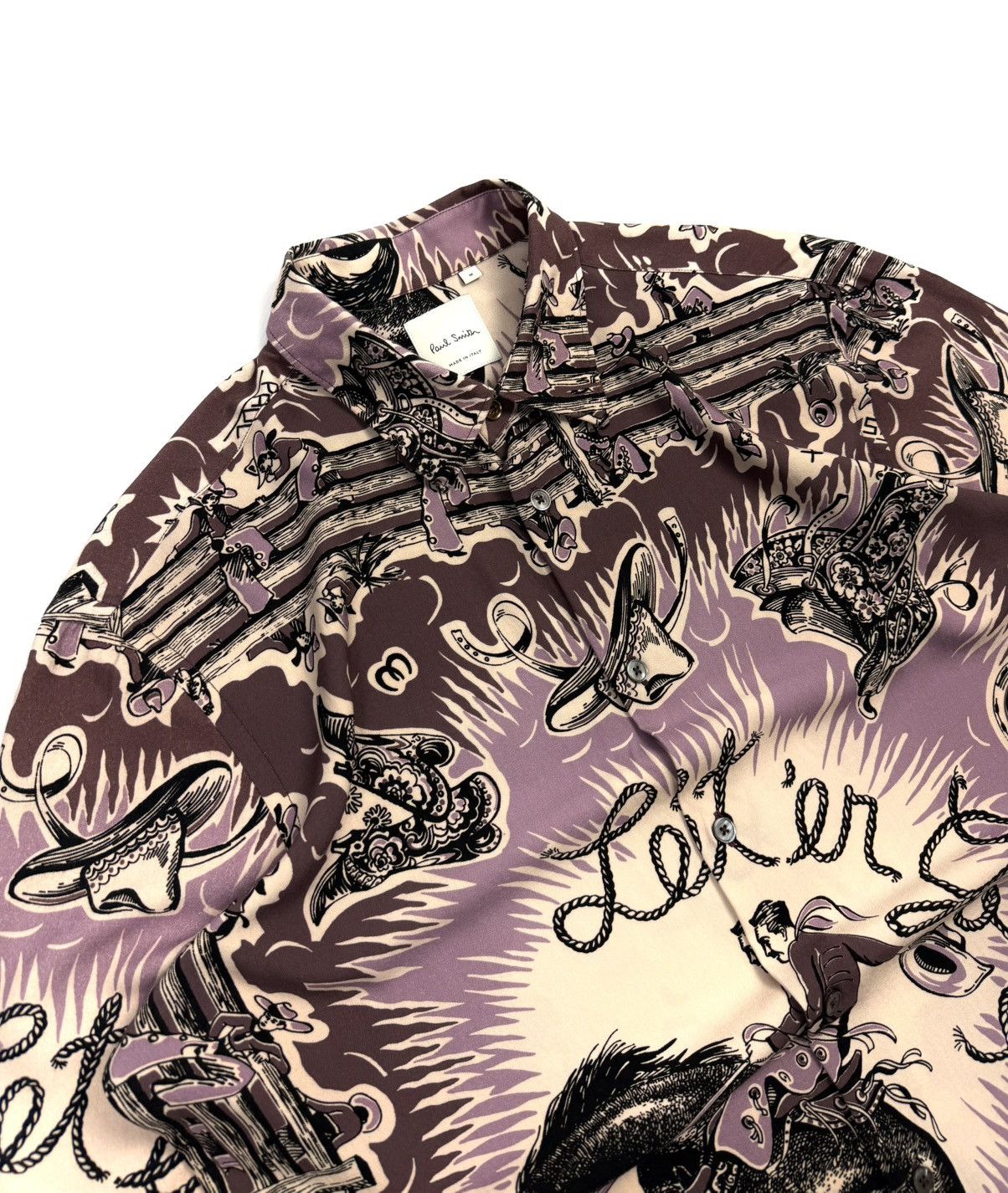 Paul Smith Paul Smith Wild West Rodeo Cowboy All Over Print Italy Size US M / EU 48-50 / 2 - 6 Thumbnail