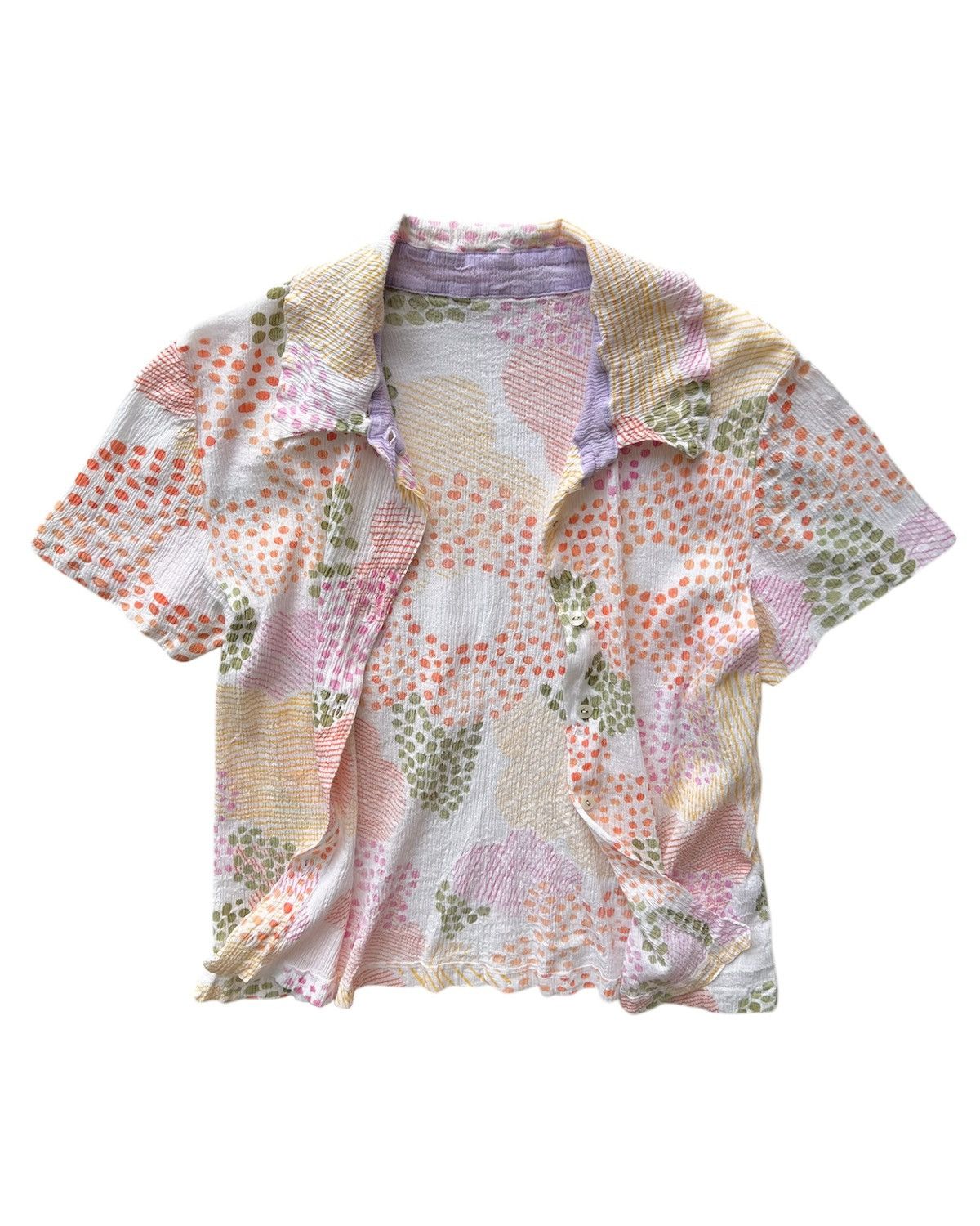 Issey Miyake × Tsumori Chisato TSUMORI CHISATO WRINKLED SHIRT Size M / US 6-8 / IT 42-44 - 3 Thumbnail
