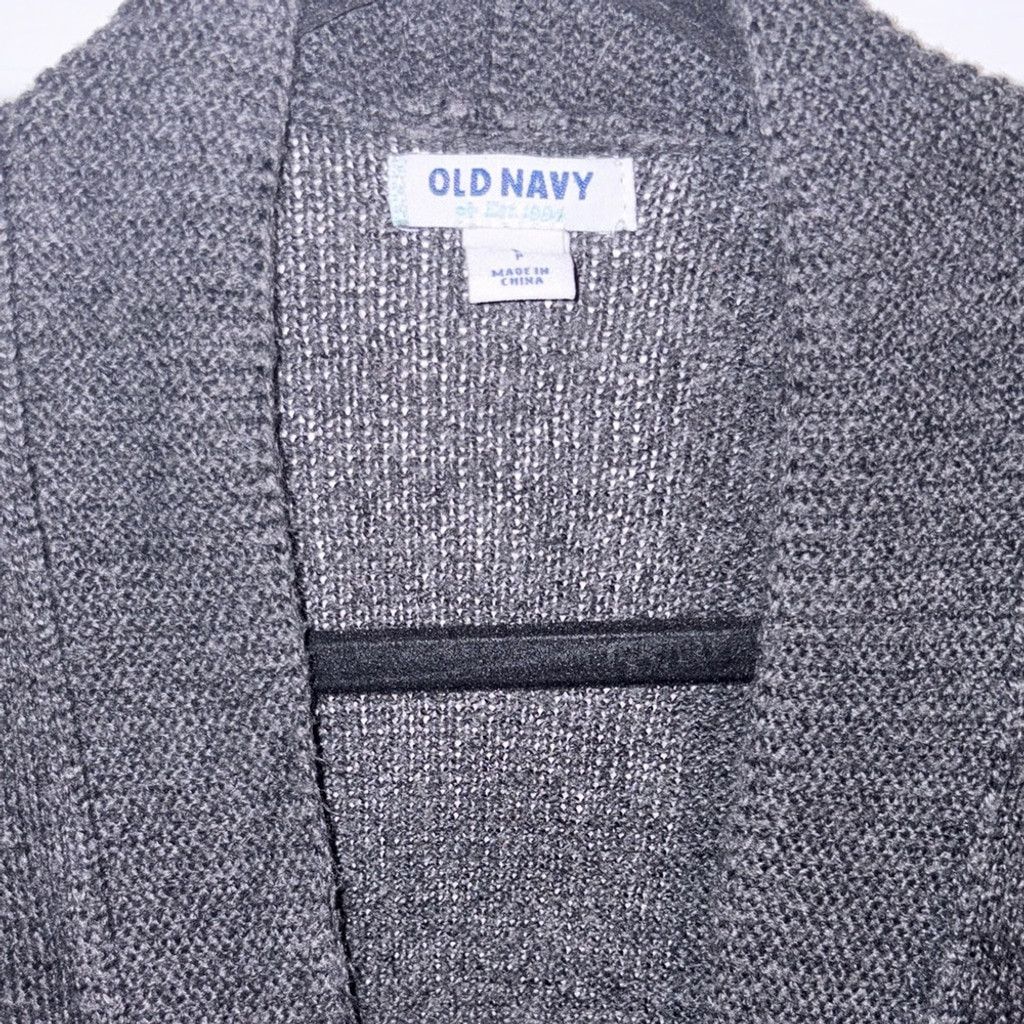 Old Navy Old Navy Charcoal Cardigan Sweater | EUC | Sz S Size S / US 4 / IT 40 - 5 Thumbnail