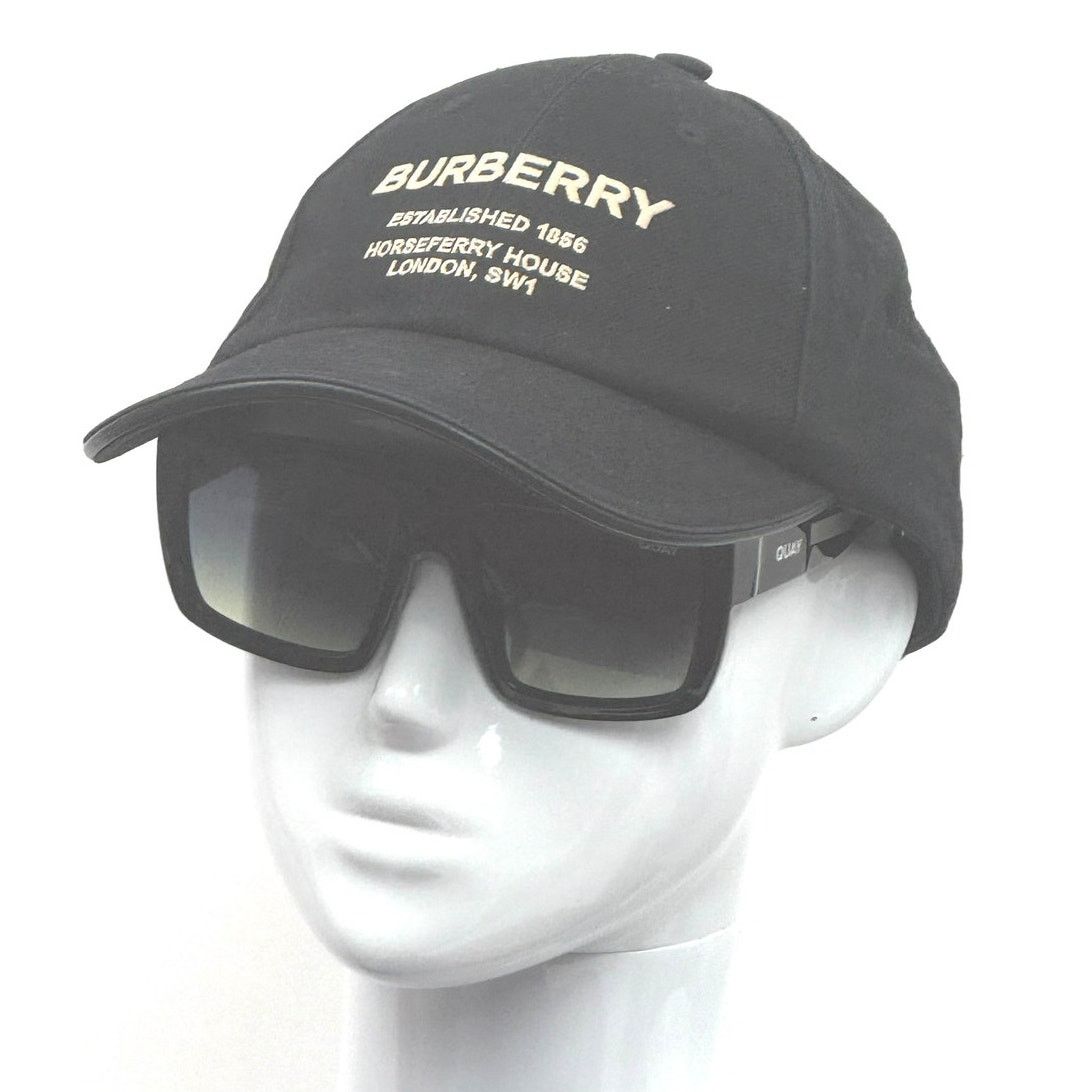 Burberry Burberry Horseferry House Cap Size M - Black/White Size ONE SIZE - 1 Thumbnail