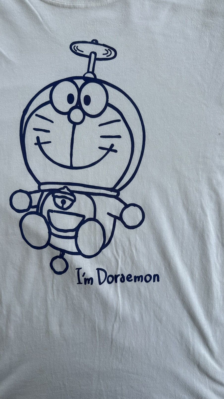 Anime VINTAGE I AM DOREMON TEE Size US M / EU 48-50 / 2 - 2 Thumbnail