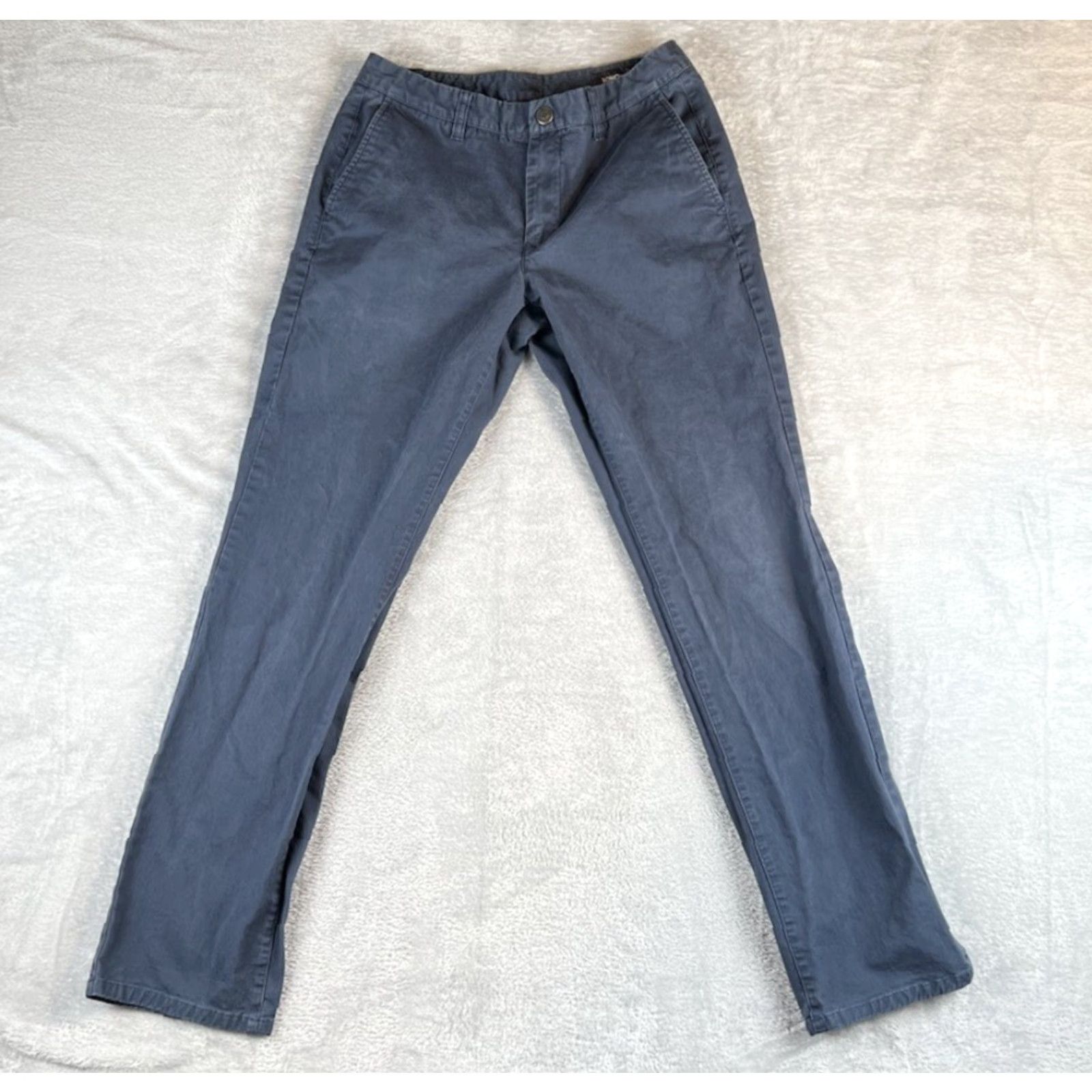 Bonobos Bonobos Pants Mens Navy Slim Fit Chinos 30x32 Lightweight Preppy Size US 30 / EU 46 - 2 Thumbnail