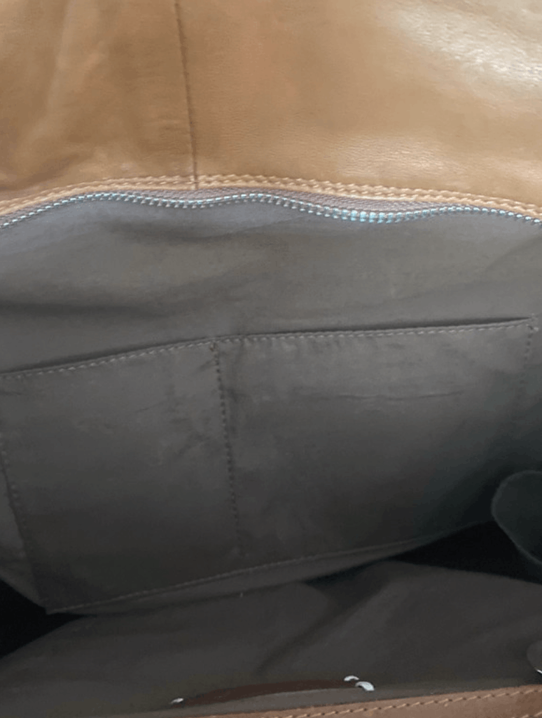 Maison Margiela Maison Margiela Bag Leather Handle Hobo Luggage Artisanal Size ONE SIZE - 5 Thumbnail