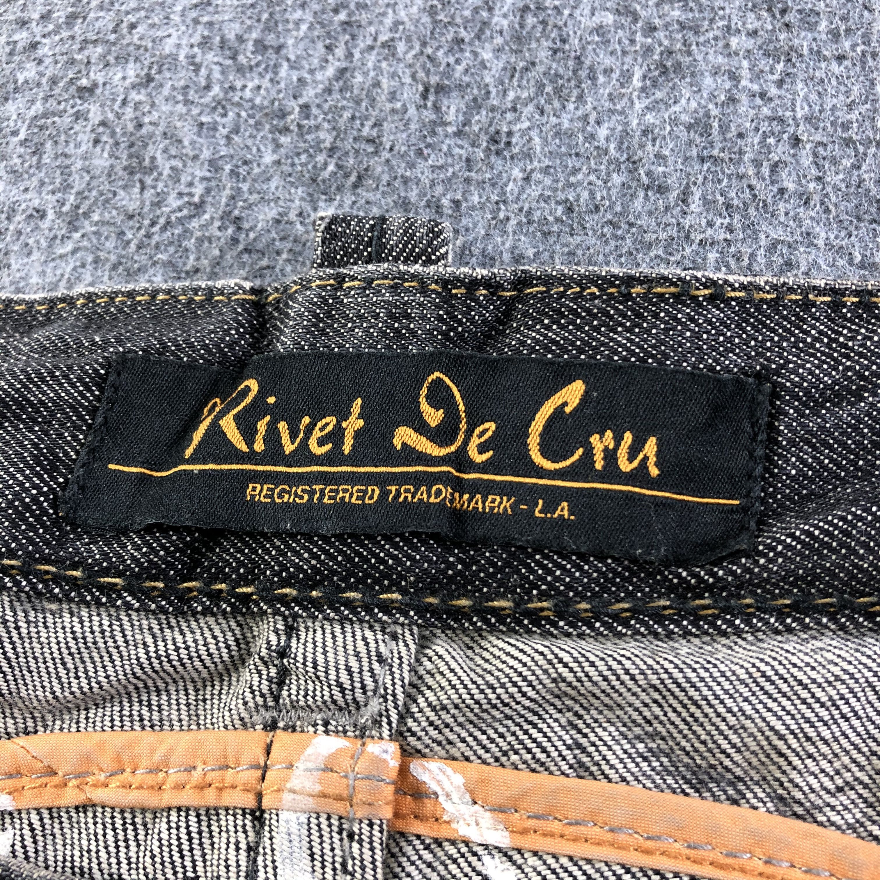 Vintage Vintage Rivet De Cru Jeans-J3782 Size US 39 - 12 Thumbnail