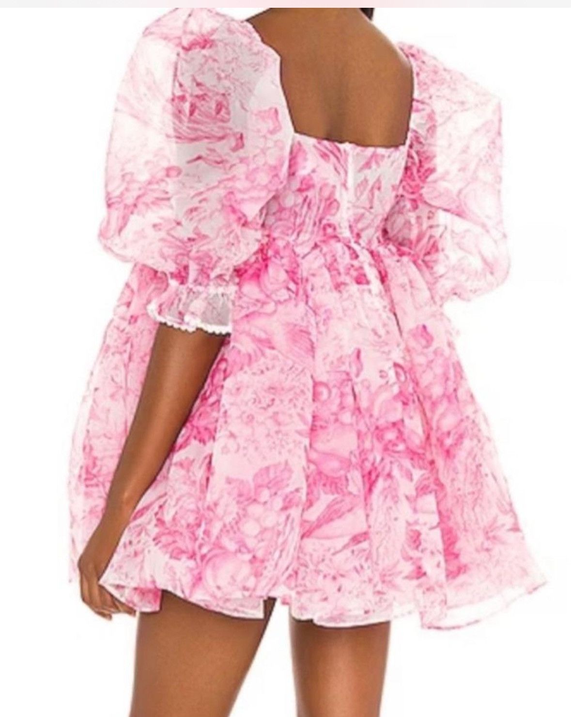 Selkie Selkie pink floral puff dress Size XS / US 0-2 / IT 36-38 - 2 Thumbnail
