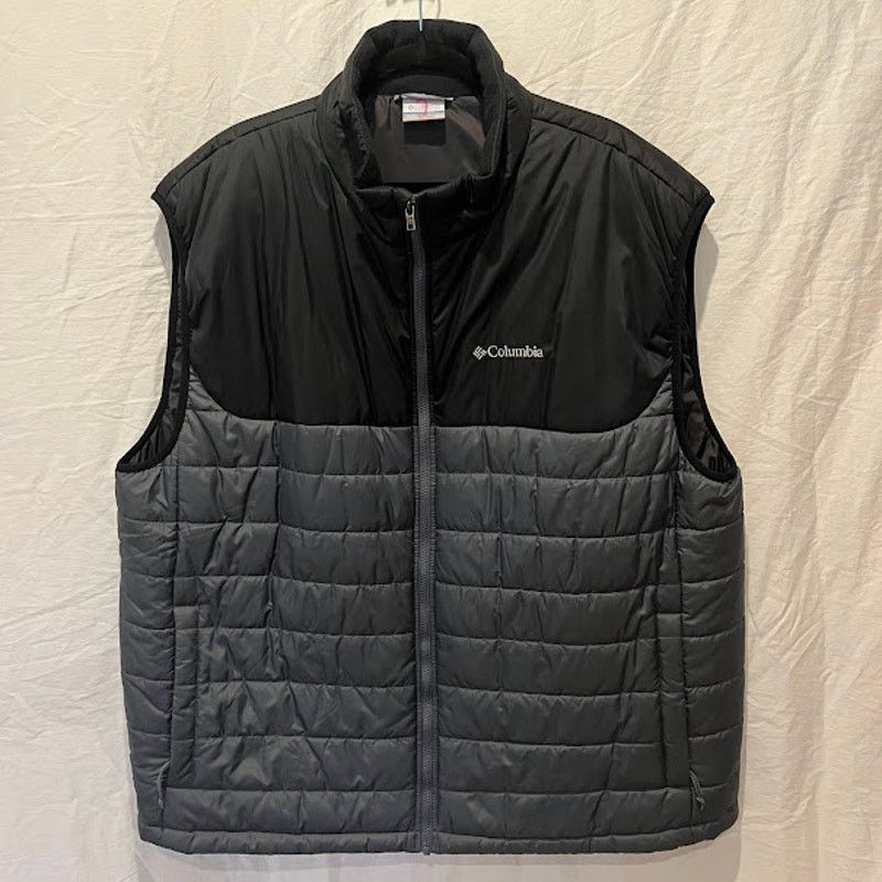 Columbia Columbia Vest Horstman Mens Black Gray Full Zip XXL Outdoor Size US XXL / EU 58 / 5 - 1 Thumbnail