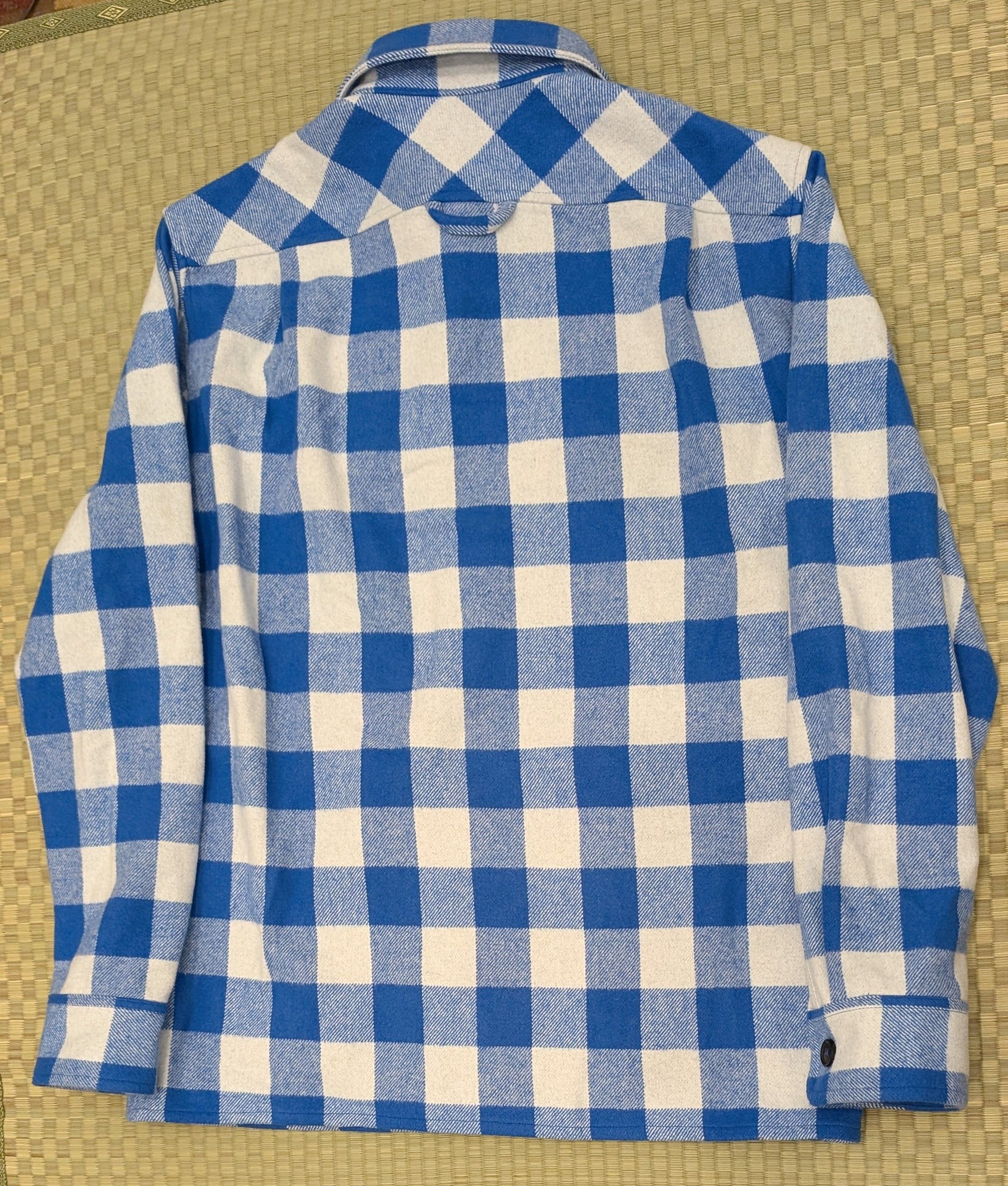 Other Anian Blue Plaid Thick Blanket Flannel Made in Canada Size US M / EU 48-50 / 2 - 2 Thumbnail