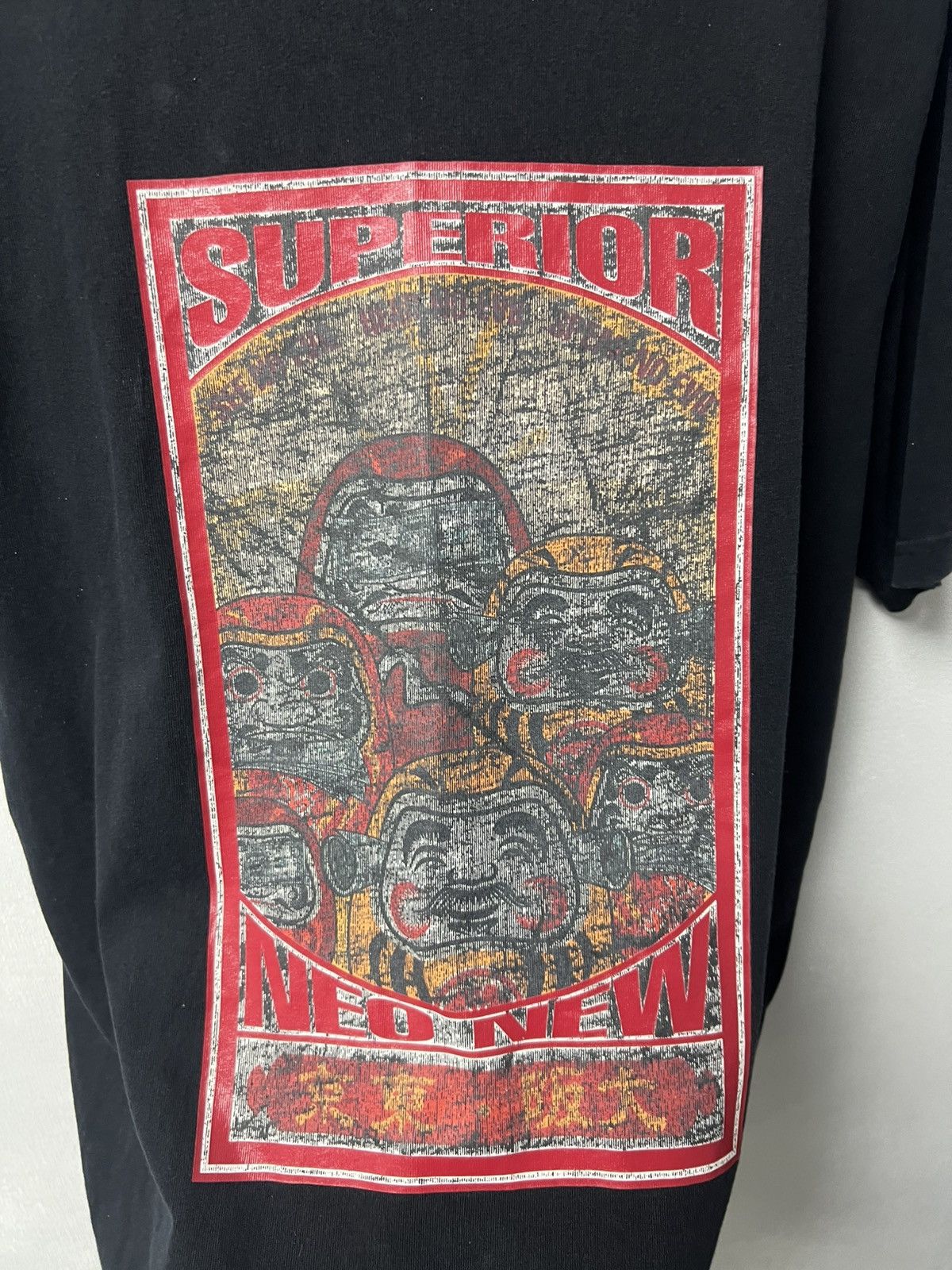 Evisu Vintage Evisu grey tee t-shirt big logo 90s Size US XL / EU 56 / 4 - 4 Thumbnail
