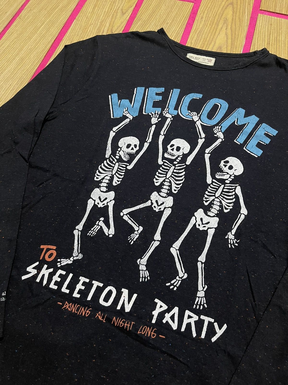 If Six Was Nine Y2K ZARA long sleeve tshirt picture skulls Size M / US 6-8 / IT 42-44 - 3 Thumbnail