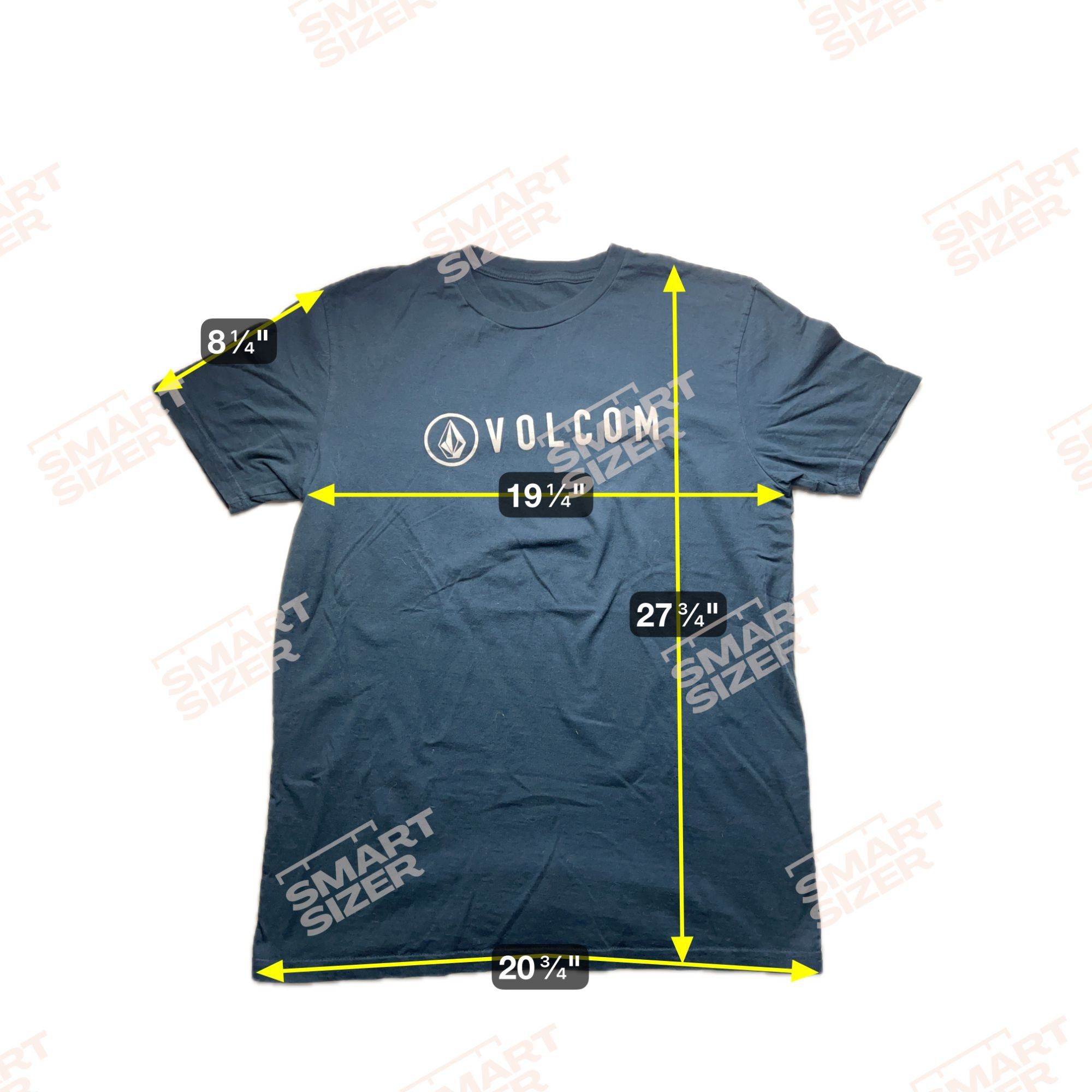 Volcom Volcom Logo Blue T-Shirt Shirt Size US M / EU 48-50 / 2 - 5 Thumbnail
