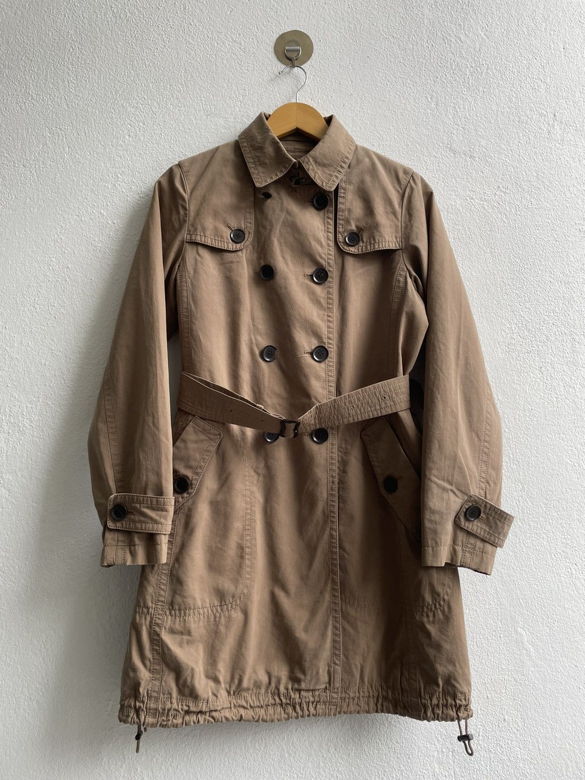 Burberry Burberry Nova Check Trench Coat Size US M / EU 48-50 / 2 - 2 Thumbnail