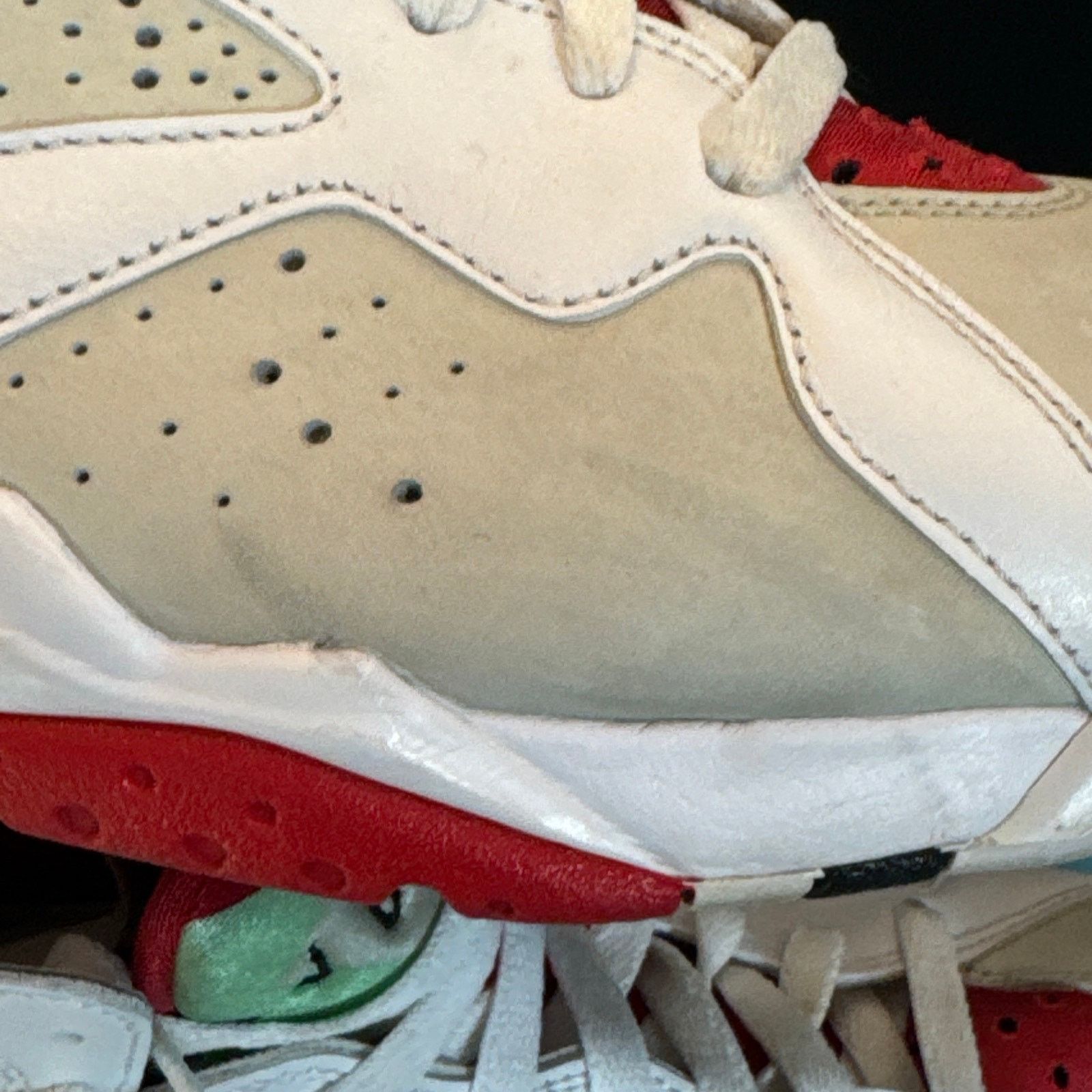 Jordan Brand Air Jordan 7 Retro 2015 Hare m9 w10.5 Size US 9 / EU 42 - 15 Thumbnail
