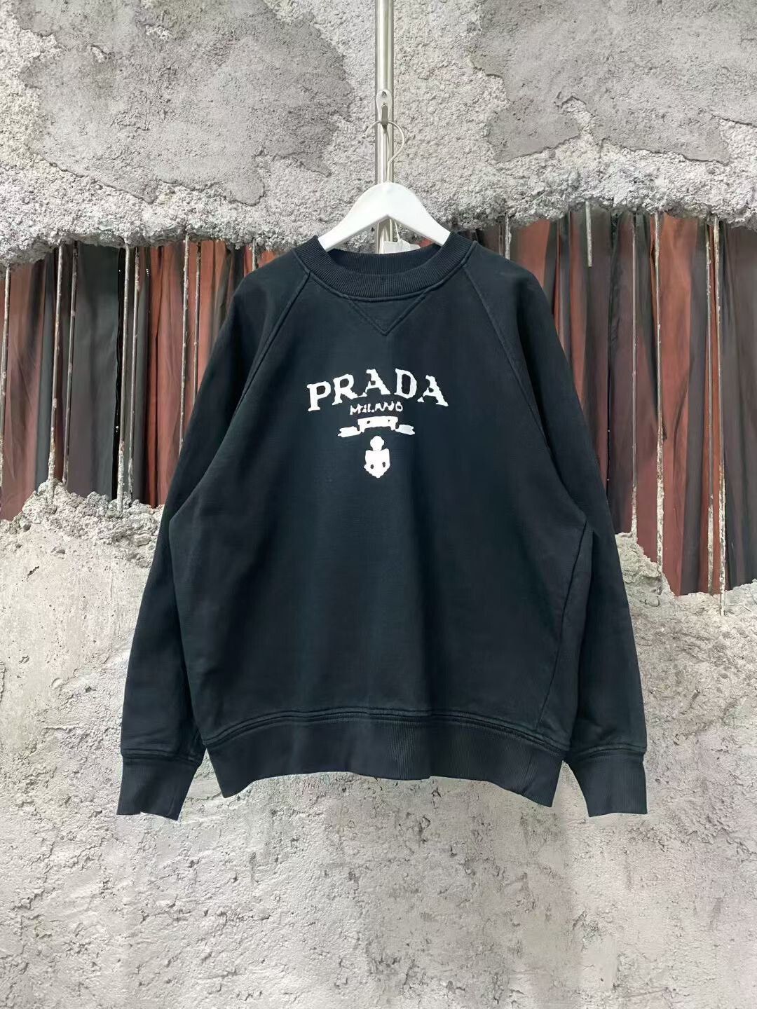 Prada black sweatshirt by Prada in size small Size US S / EU 44-46 / 1 - 1 Thumbnail