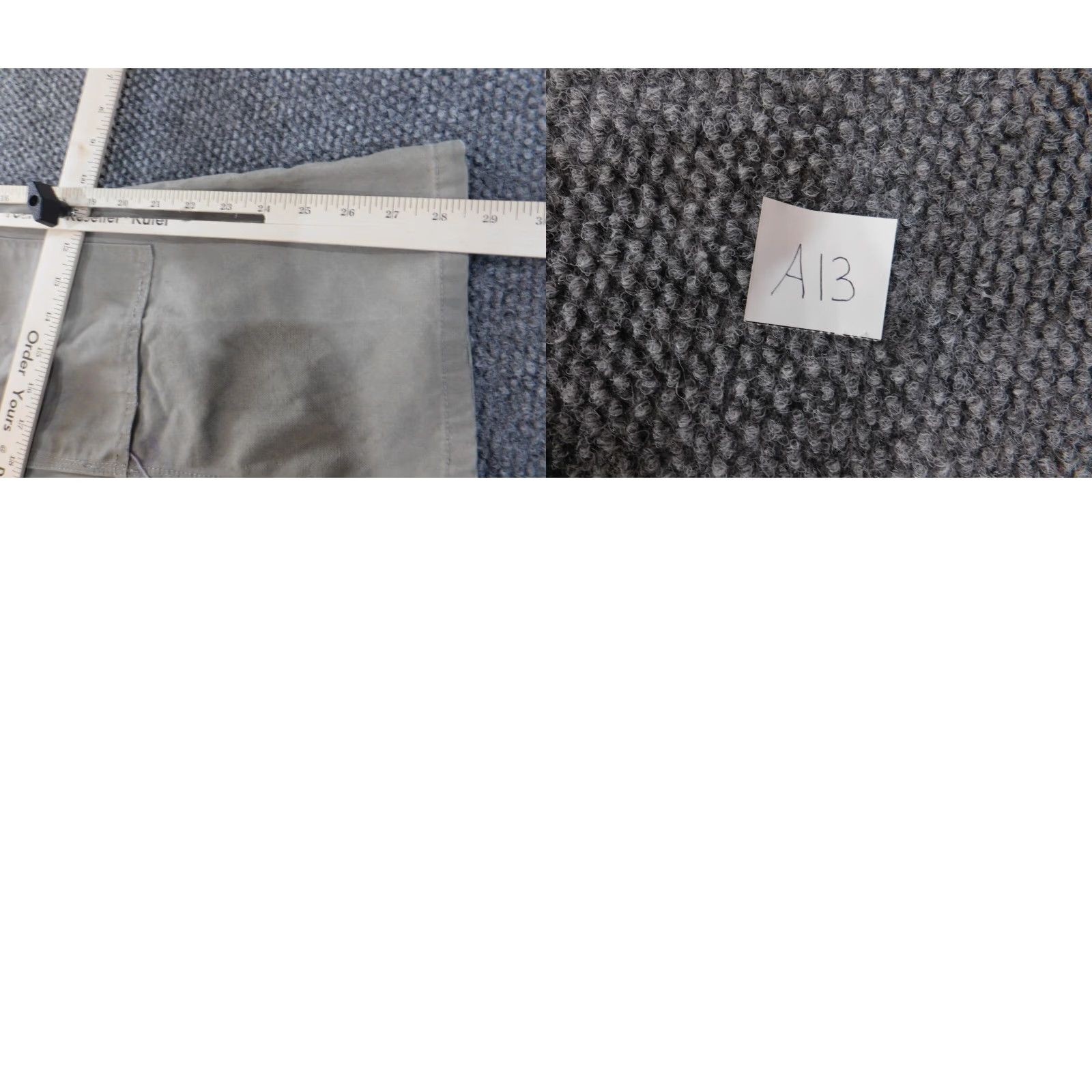 Doublet Bear River Workwear Jeans 30x28 Gray Denim Straight Mens Casual Streetwear 90s Retro Outdoor Straight Size US 30 / EU 46 - 10 Thumbnail