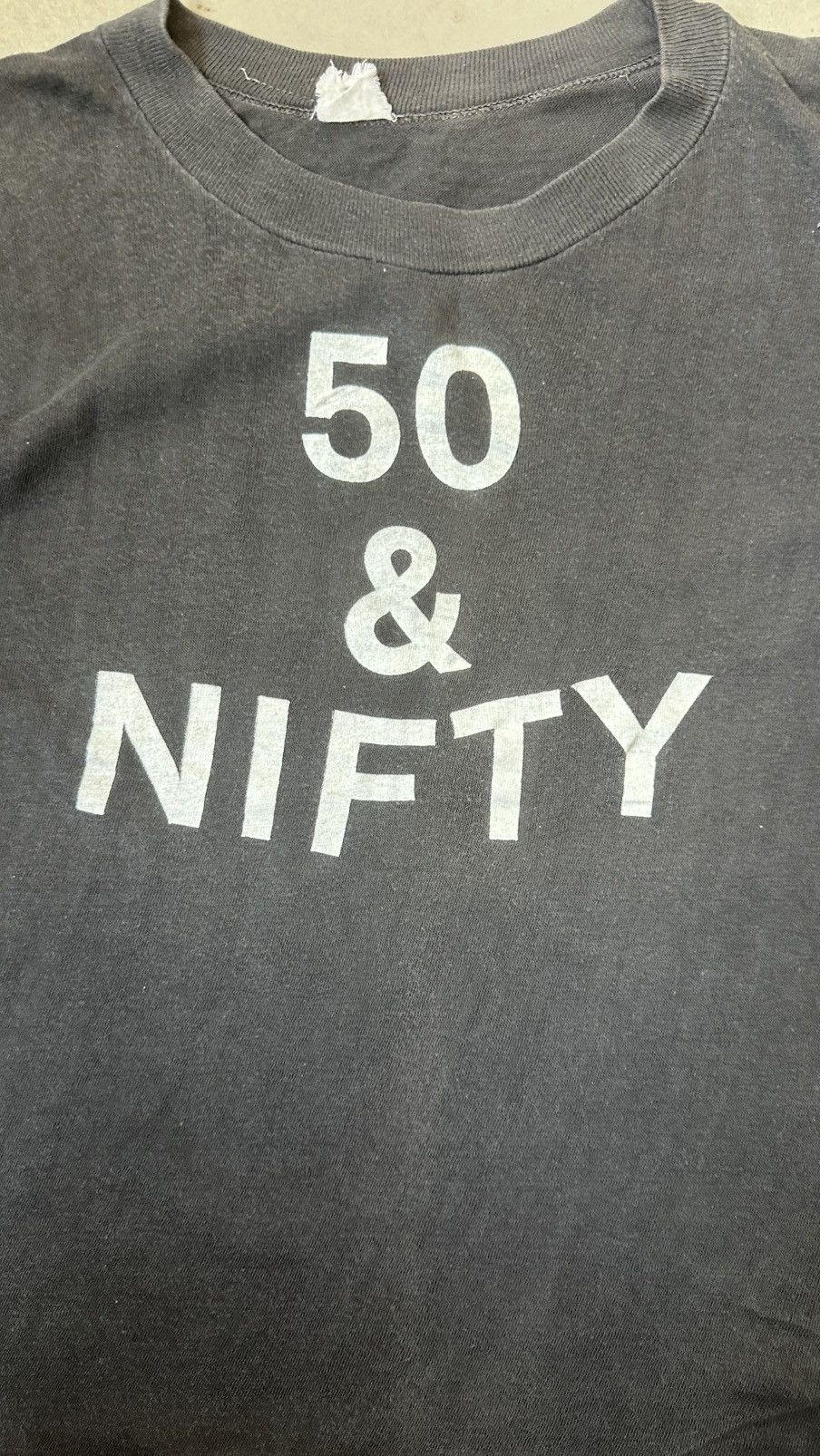 Vintage VINTAGE 50 & NIFTY PAPERTHIN TEE Size US L / EU 52-54 / 3 - 2 Thumbnail