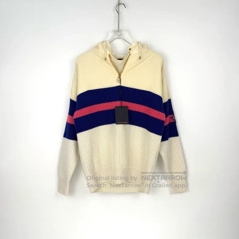 Louis Vuitton Louis Vuitton Beige classic logo wool cashmere nylon panel Size US S / EU 44-46 / 1 - 3 Thumbnail