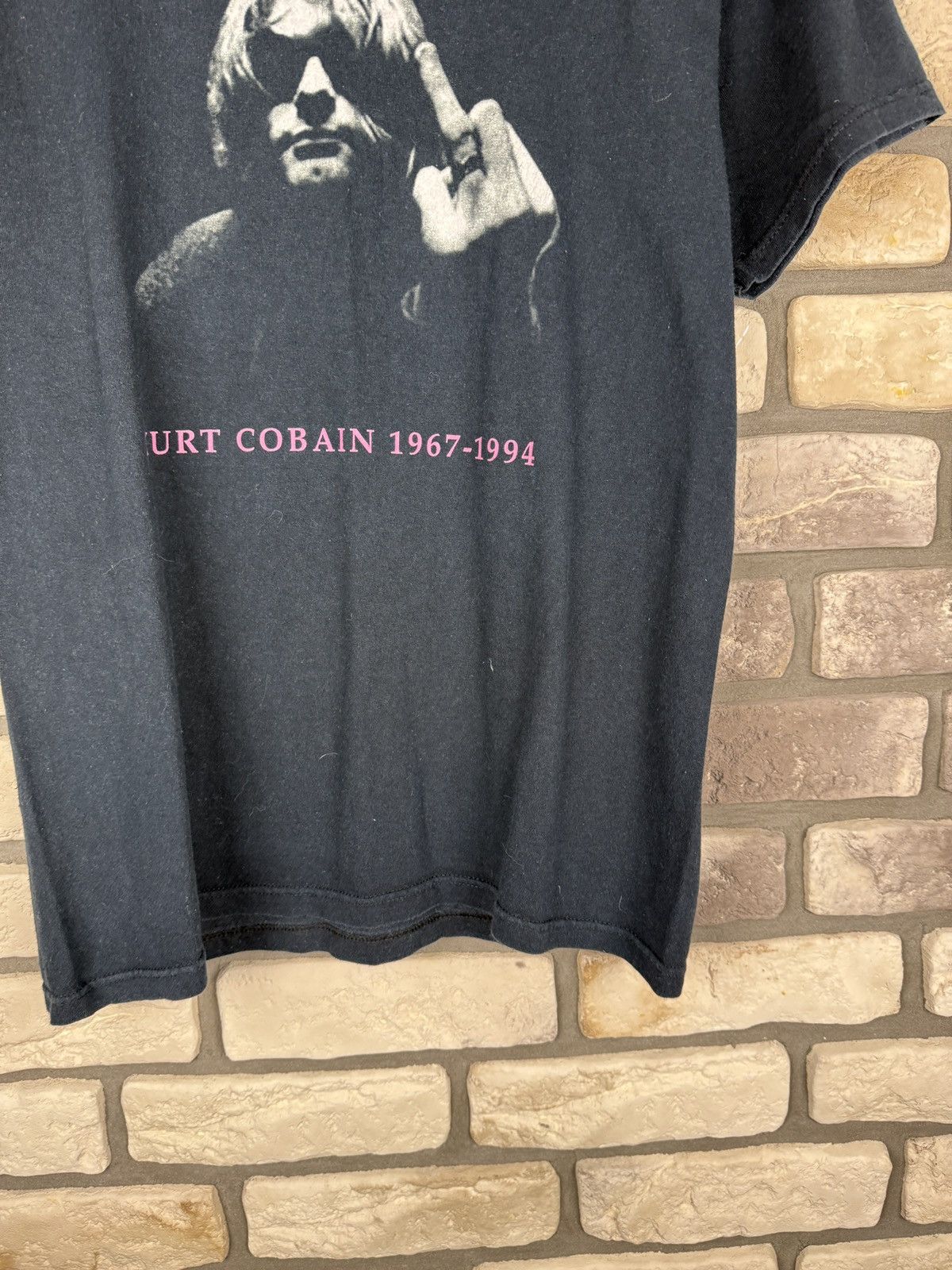 Band Tees × Vintage Very rare 1990-s Kurt Cobain vintage tee t-shirt Size US M / EU 48-50 / 2 - 3 Thumbnail