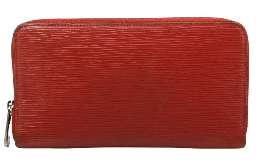 Louis Vuitton Louis Vuitton Epi Rouge Zippy Wallet Zip Long Wallet Red Size ONE SIZE - 1 Thumbnail
