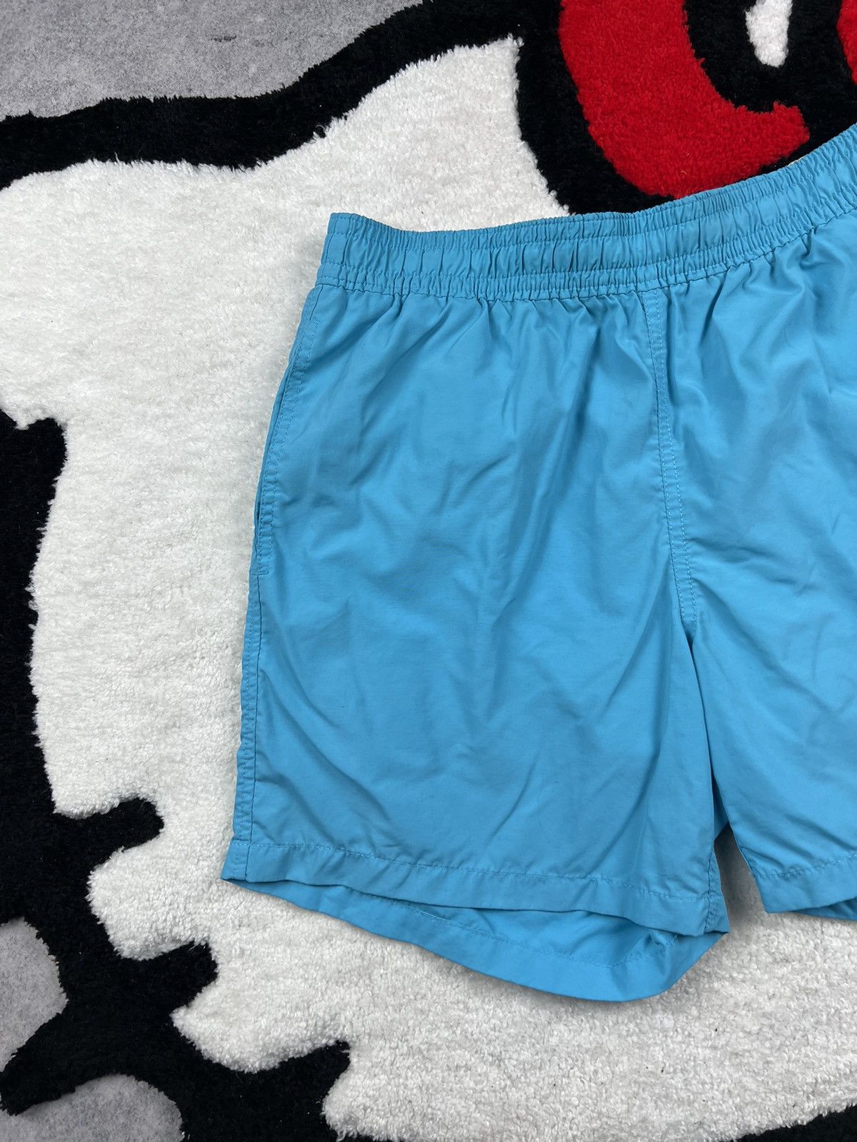 Polo Ralph Lauren Crazy Polo Ralph Lauren Blue Y2K Nylon Shorts Size US 32 / EU 48 - 2 Thumbnail