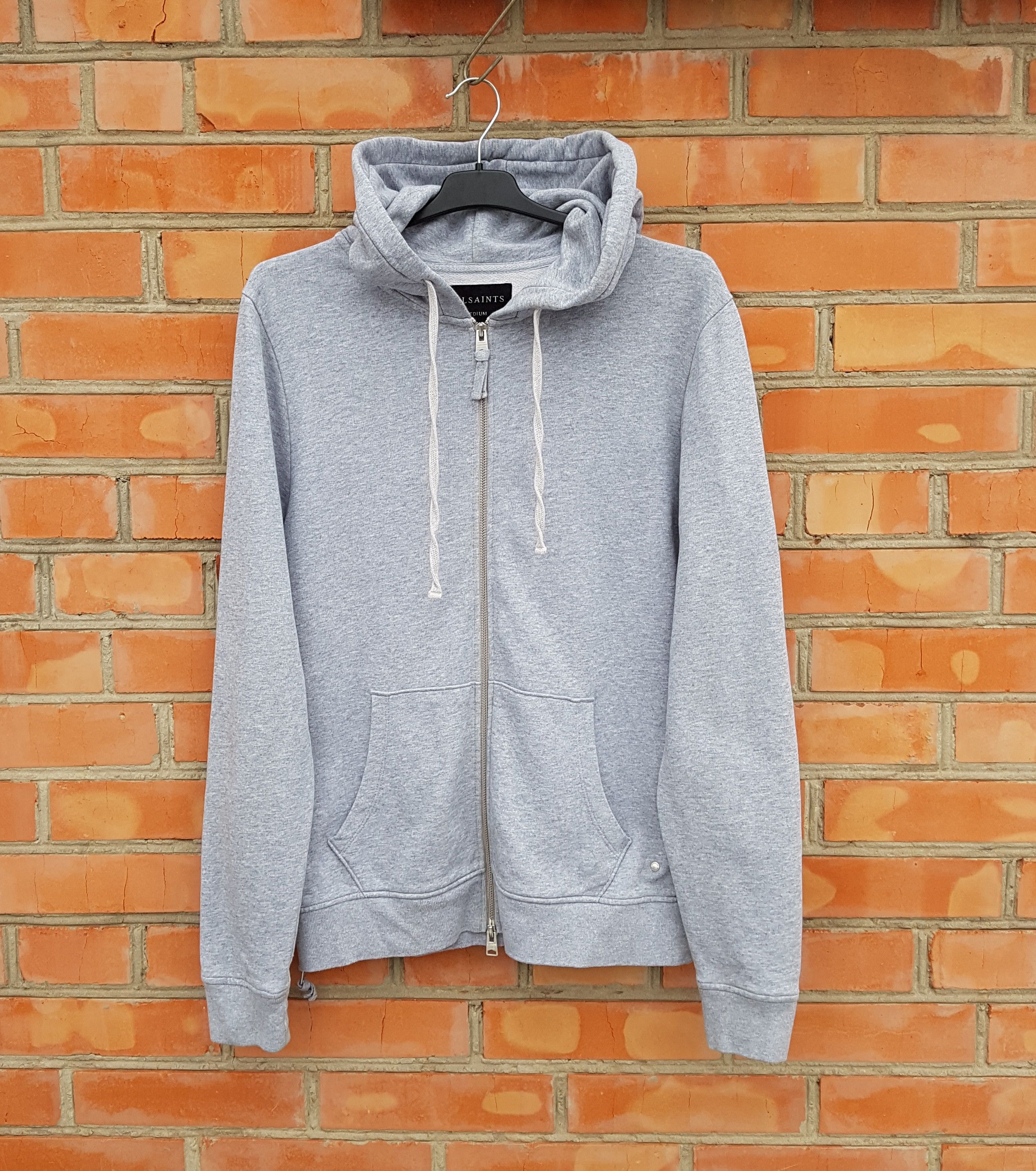 Allsaints AllSaints Norths Hoodie Side Zip Sweatshirt sz M Size US M / EU 48-50 / 2 - 1 Thumbnail