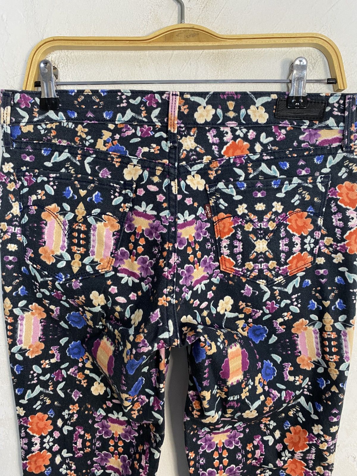 Levi's Levi’s Demi Curve Modern Rise Skinny Jeans Multicolour Flora Size 32" / US 10 / IT 46 - 10 Thumbnail
