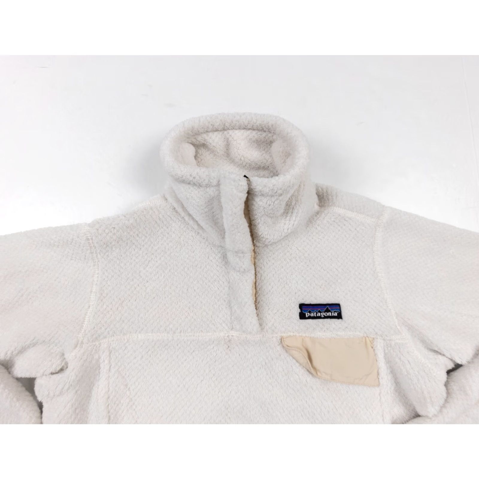 Patagonia Patagonia Sweater Women's XS White Fleece Pullover Snap T Adult X-Small Size XS / US 0-2 / IT 36-38 - 2 Thumbnail
