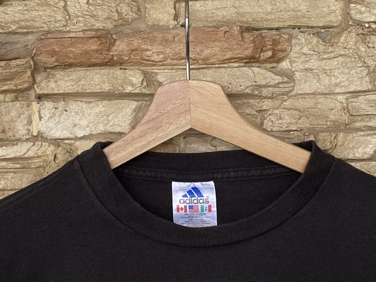 Adidas × Vintage Vintage Y2K Adidas Backhit Tees Size US L / EU 52-54 / 3 - 6 Thumbnail