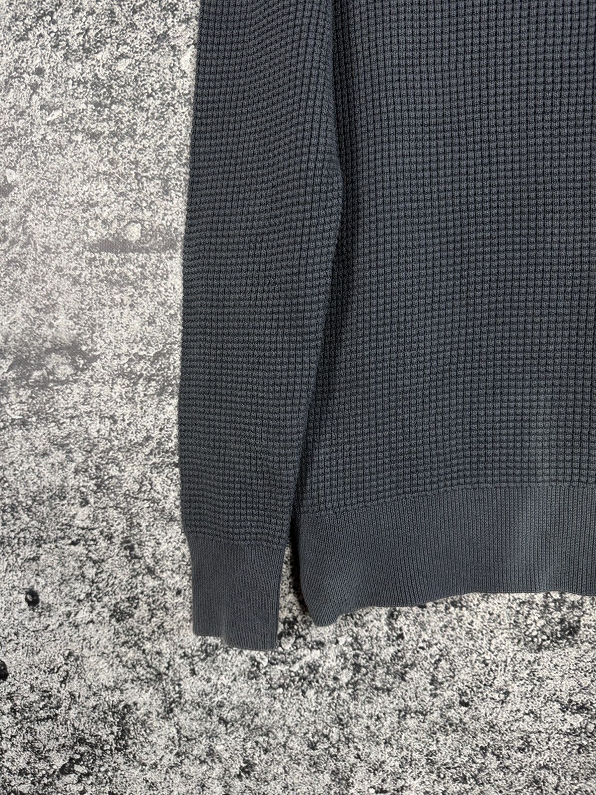 Allsaints Allsaints Wells Crewneck Sweater Waffle Knit Pullover Size S Size US S / EU 44-46 / 1 - 14 Thumbnail