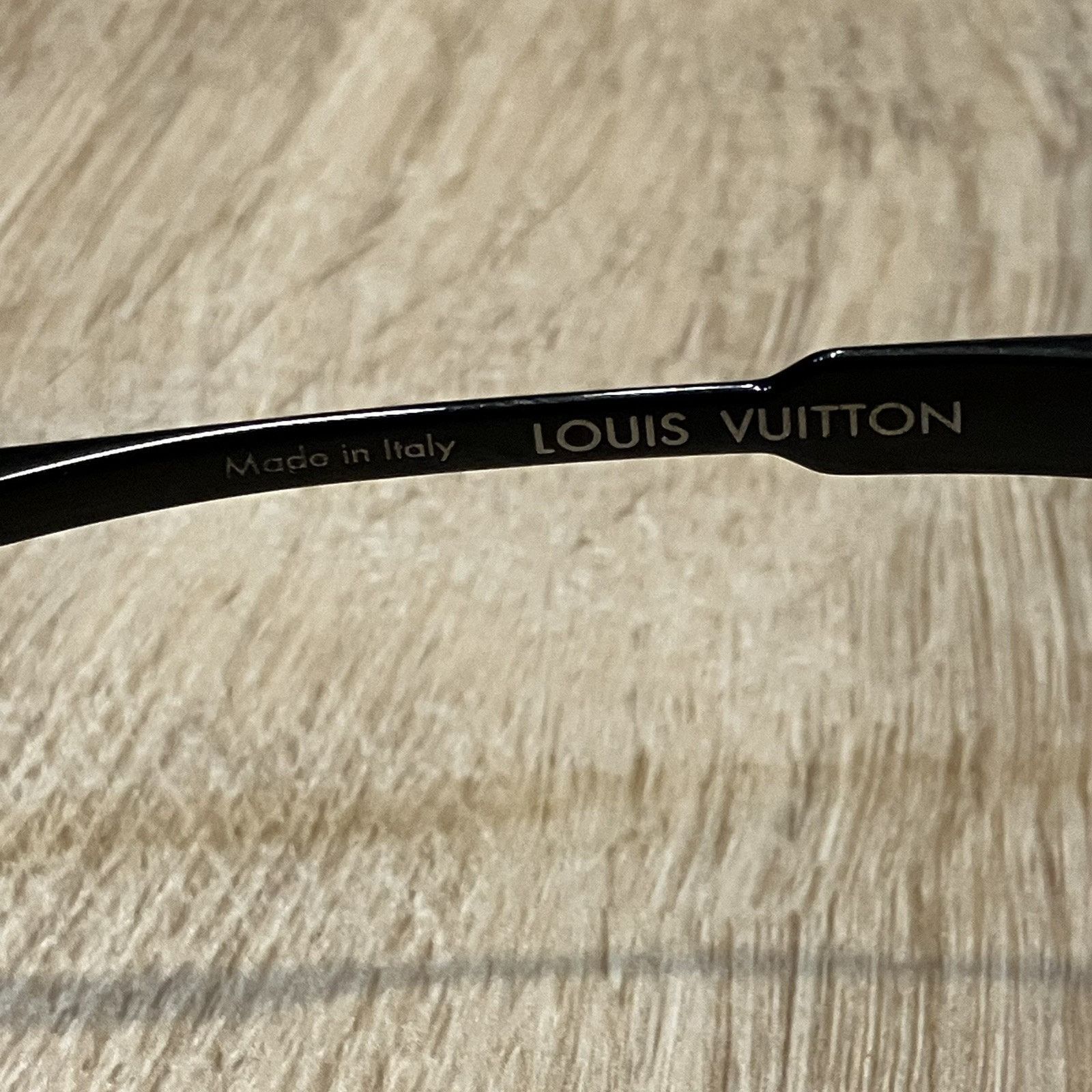 Louis Vuitton Louis Vuitton Cyclone Metal Sunglasses Black Silver Mirror Size ONE SIZE - 9 Thumbnail