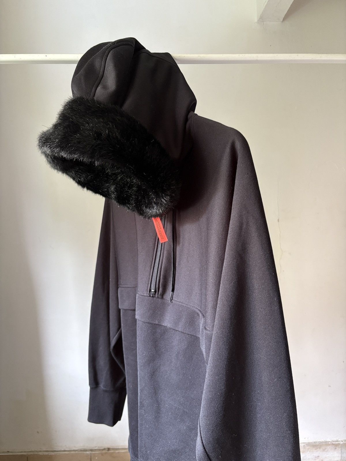 CABANE de ZUCCa 1999 Archive CABANE de ZUCCA Fur Hoodie Size US L / EU 52-54 / 3 - 13 Thumbnail