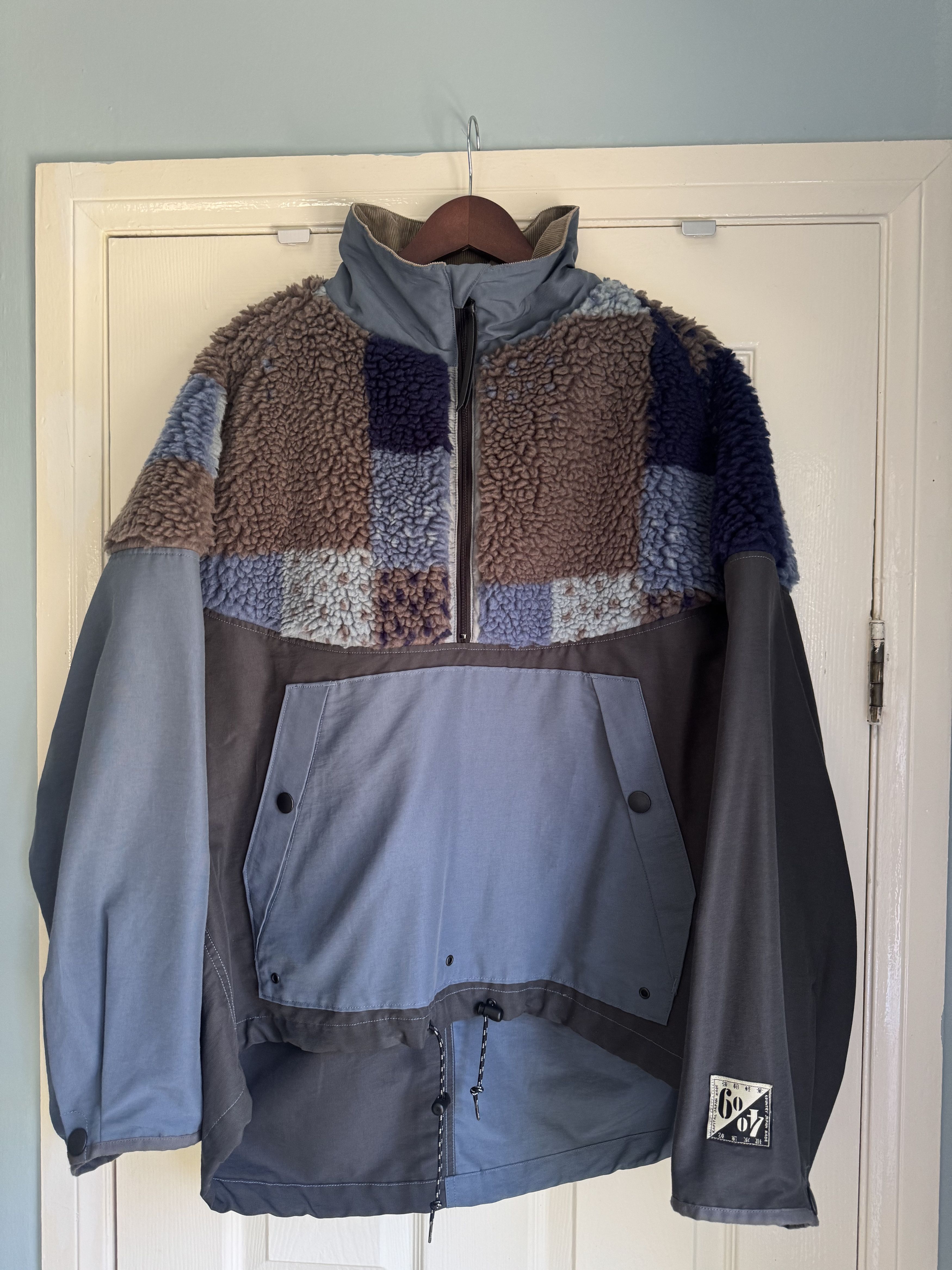 Kapital Kapital Kountry 60/40 Coss Tugihagi Fleece Anorak Size US L / EU 52-54 / 3 - 2 Thumbnail