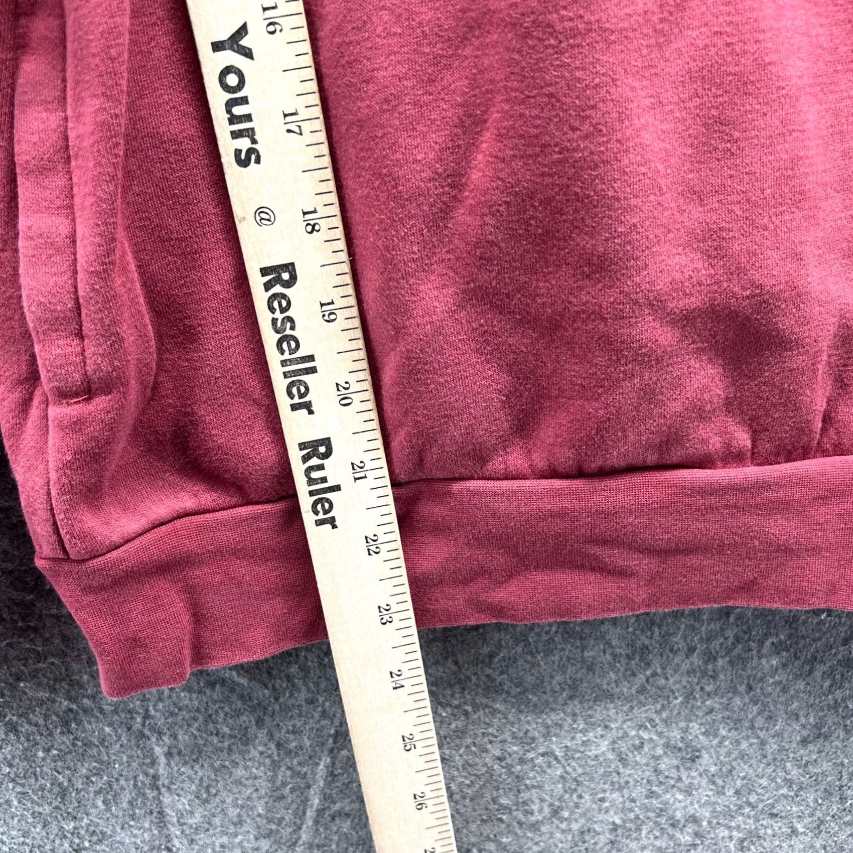 Adidas Adidas Hoodie Womens Small Red Pullover Fleece Logo Sweatshirt Spell Out Trefoil Size S / US 4 / IT 40 - 4 Thumbnail