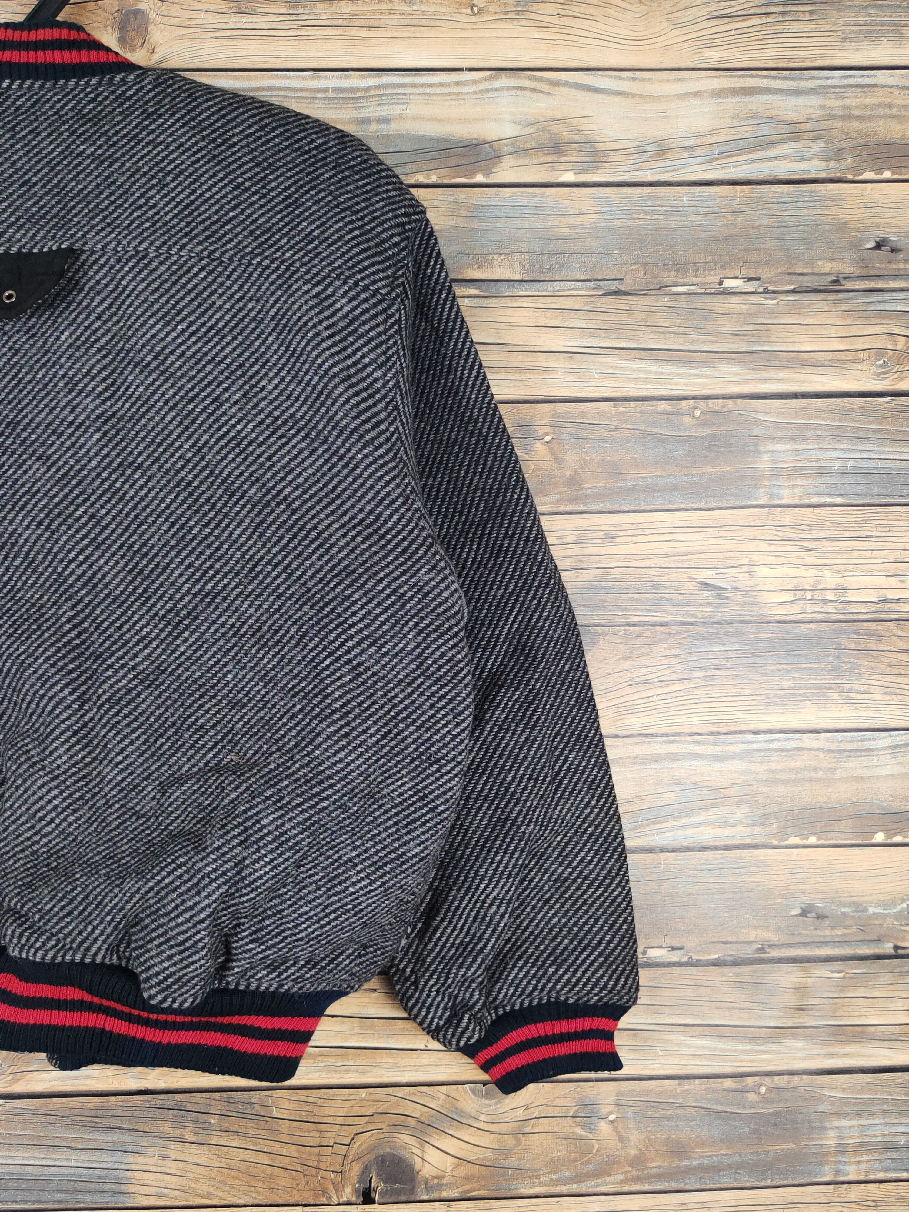 Japanese Brand Azalee Black multipocket varsity Jackets #W1070 Size US M / EU 48-50 / 2 - 9 Thumbnail