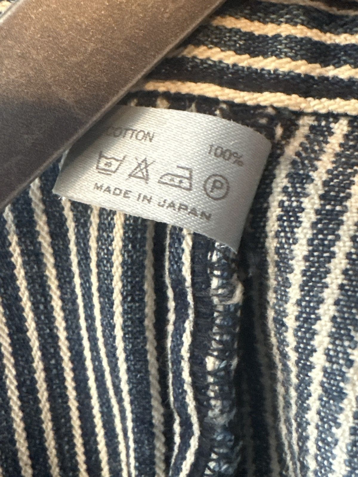Number (N)ine Number Nine Pinstripe AW01 ‘Standards’ Distressed Denim Size US 31 - 11 Thumbnail