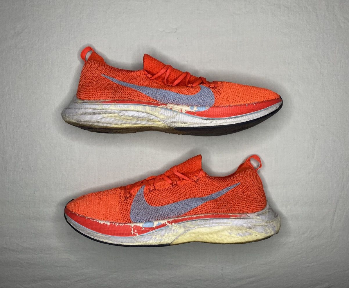 Nike Nike Zoom Vaporfly 4% Flyknit 'Bright Crimson' Size 10.5 Size US 10.5 / EU 43-44 - 3 Thumbnail