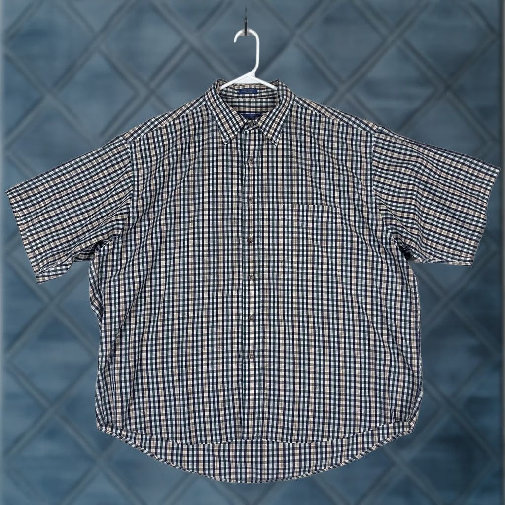 Pendleton Pendleton Plaid Button-Up Shirt Mens XL Short Sleeve Casual Cotton Size US XL / EU 56 / 4 - 1 Thumbnail