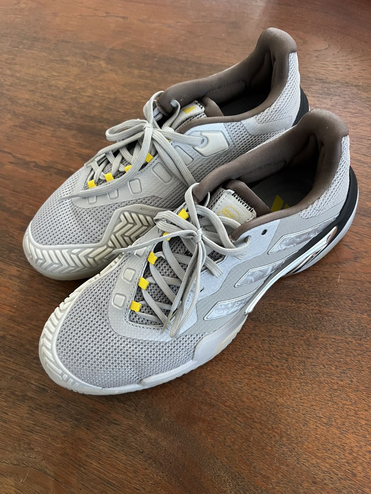Adidas × Brain Dead Brain Dead Adidas Barricade 13 Gray Silver Size US 9.5 / EU 42-43 - 1 Thumbnail