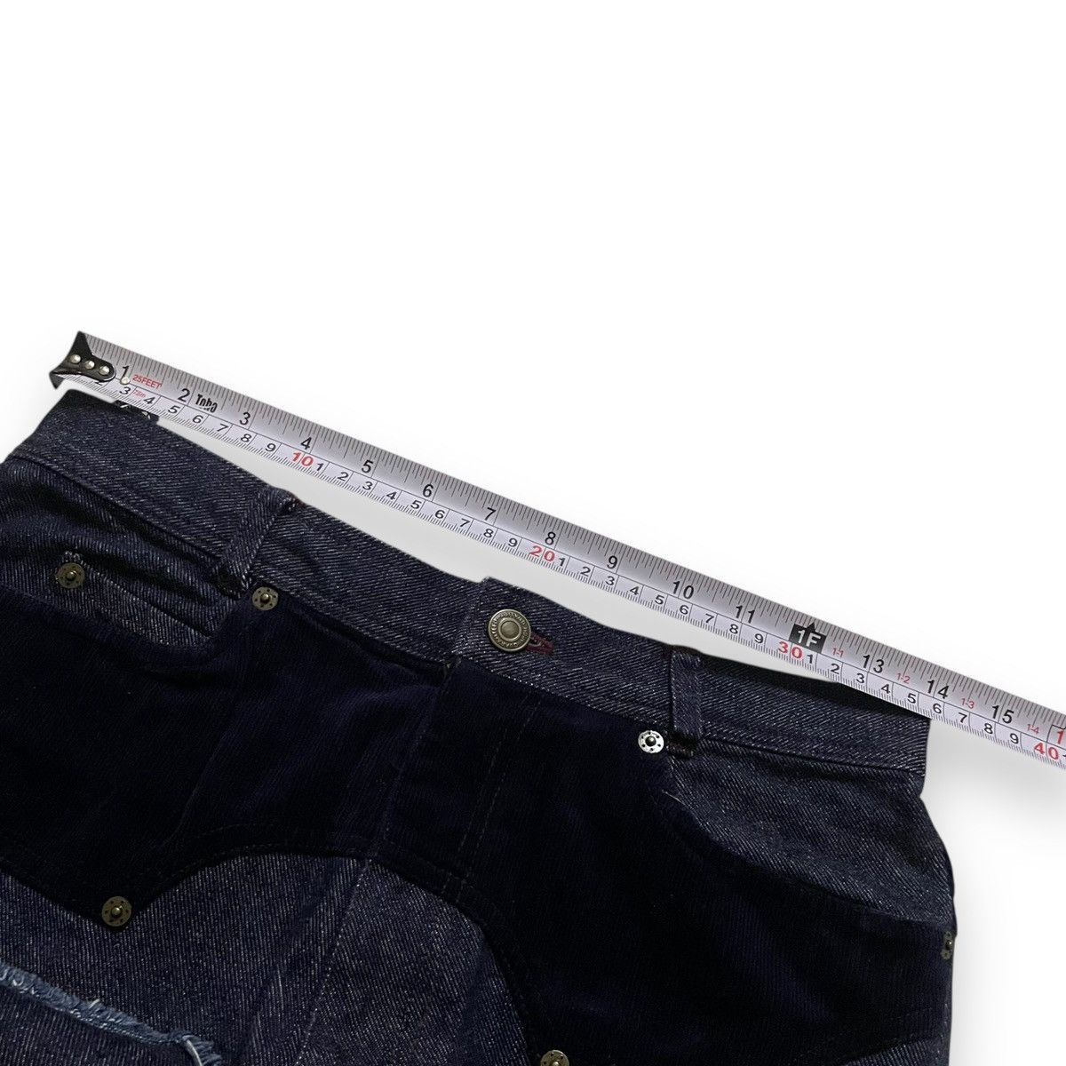 Japanese Brand ORIGINAL FLARE PATCHWORK SHINJI ABE BETTY (30×40) Size US 30 / EU 46 - 17 Thumbnail