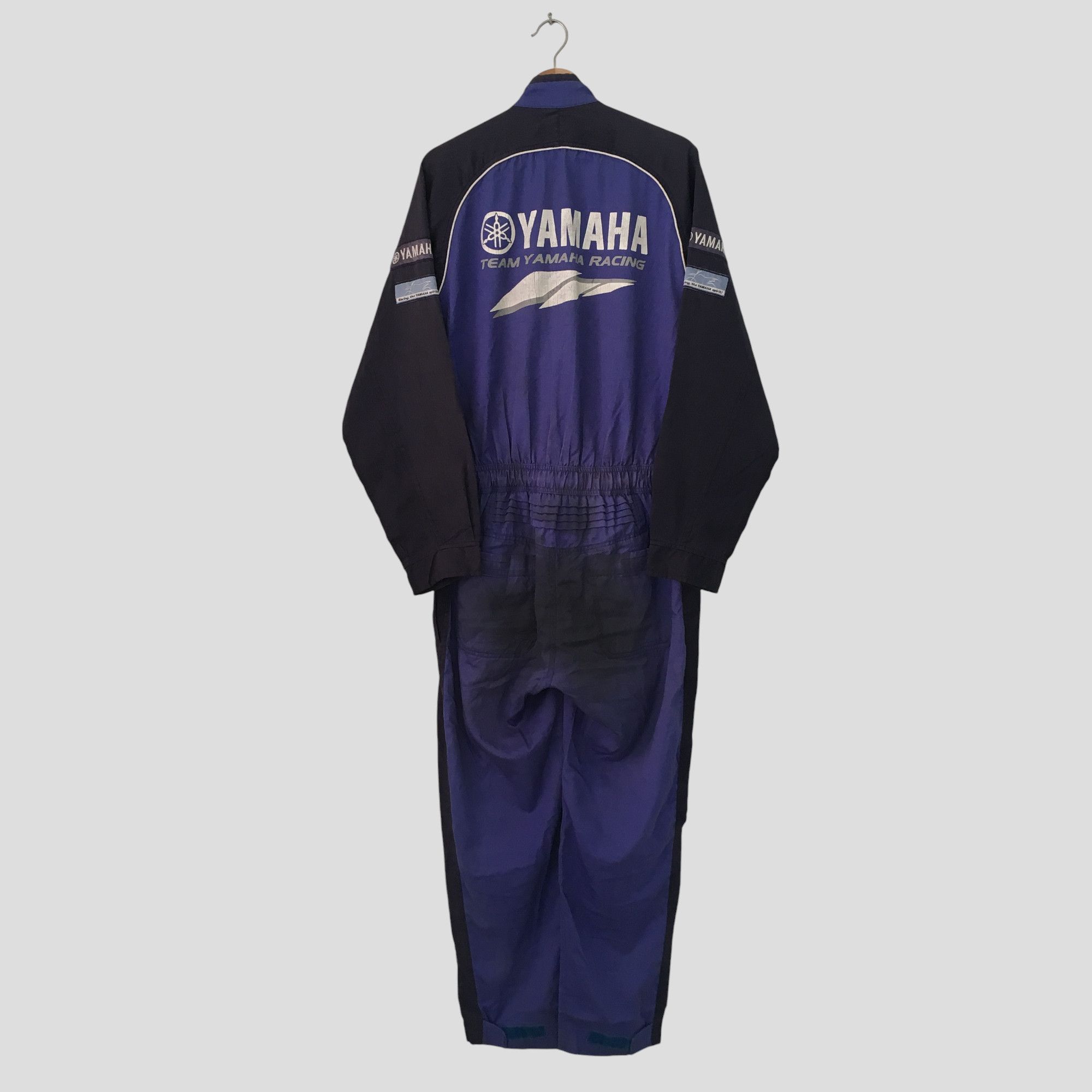 Vintage × Yamaha Vintage 90s Distressed Yamaha Japan Racing Team Coveralls Size US L / EU 52-54 / 3 - 2 Thumbnail